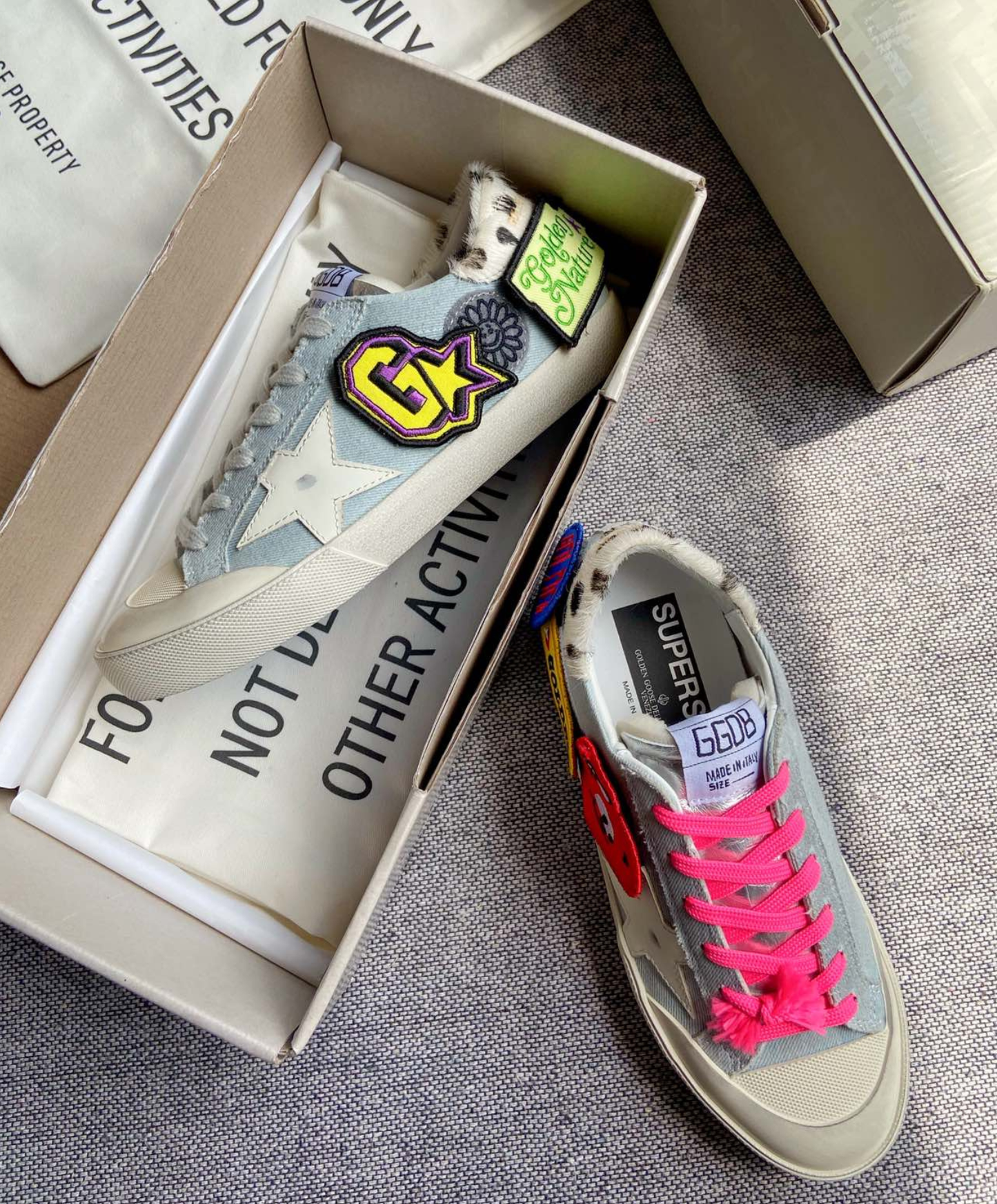 Golden Goose Wish Me Luck Patchwork Edition