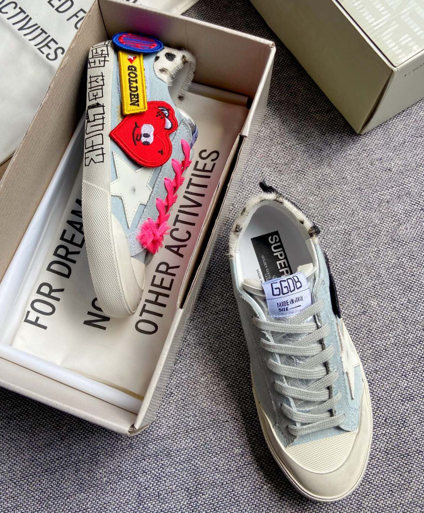 Golden Goose Wish Me Luck Patchwork Edition