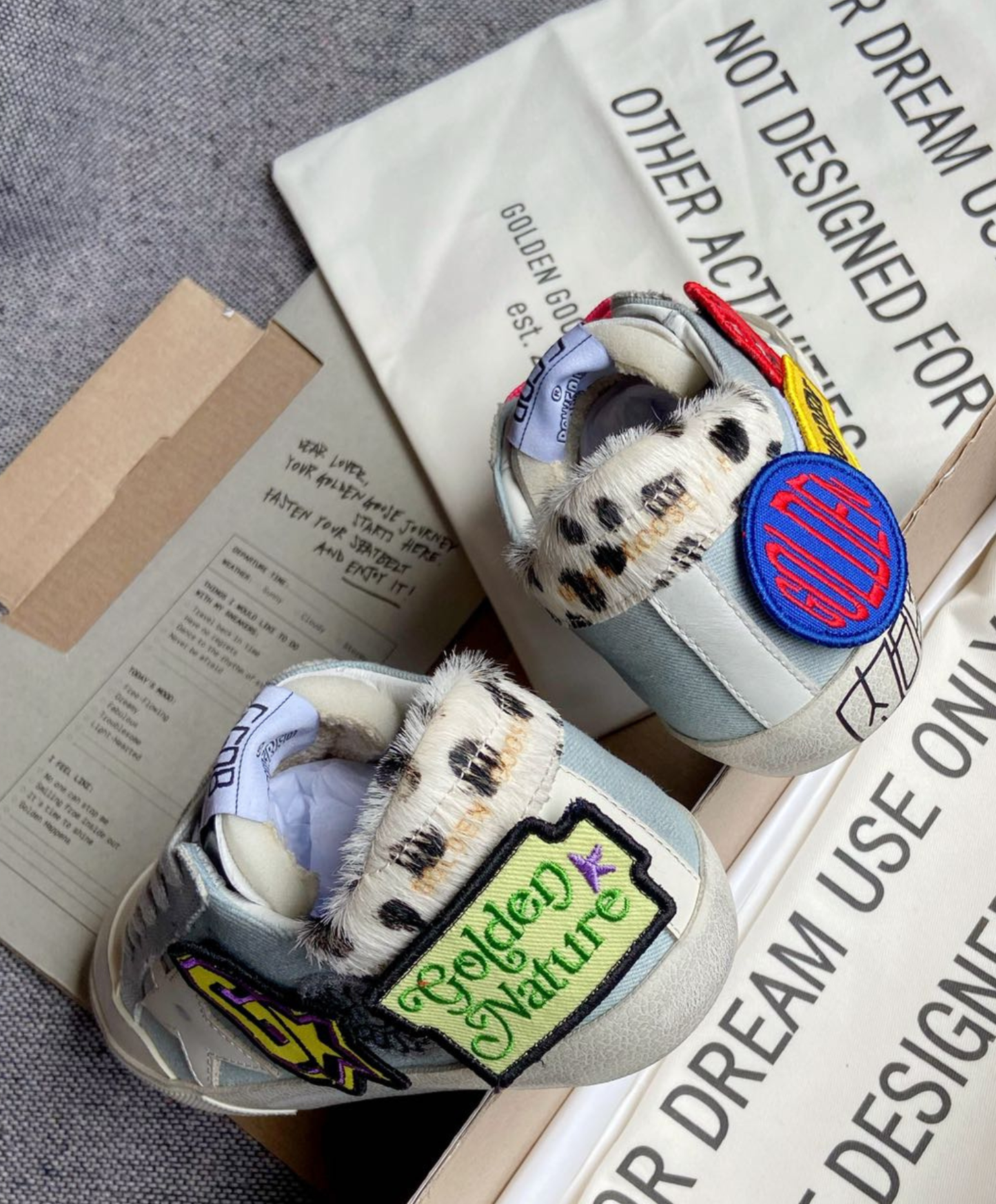 Golden Goose Wish Me Luck Patchwork Edition