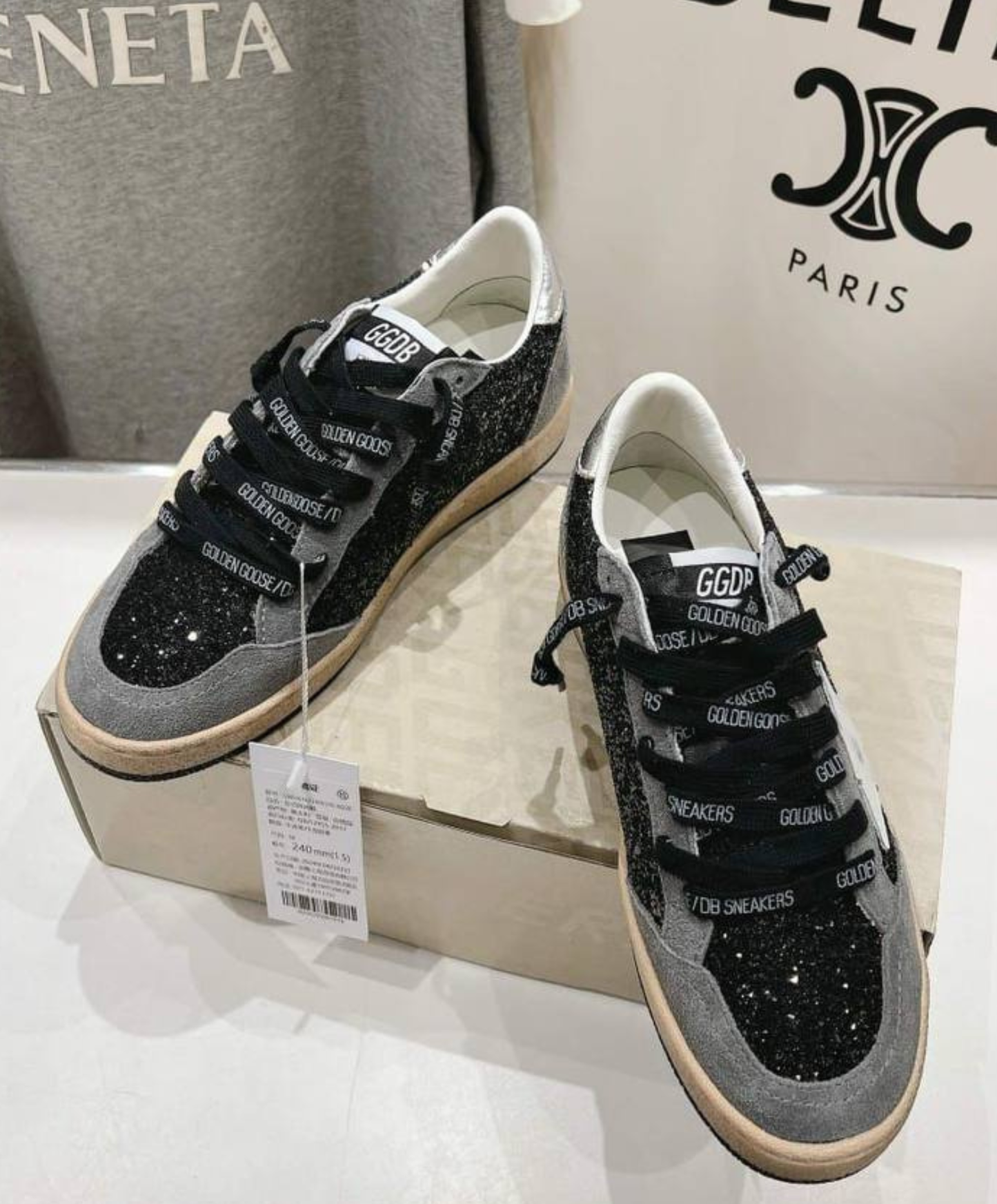 Golden Goose Ball Star Midnight Glitter