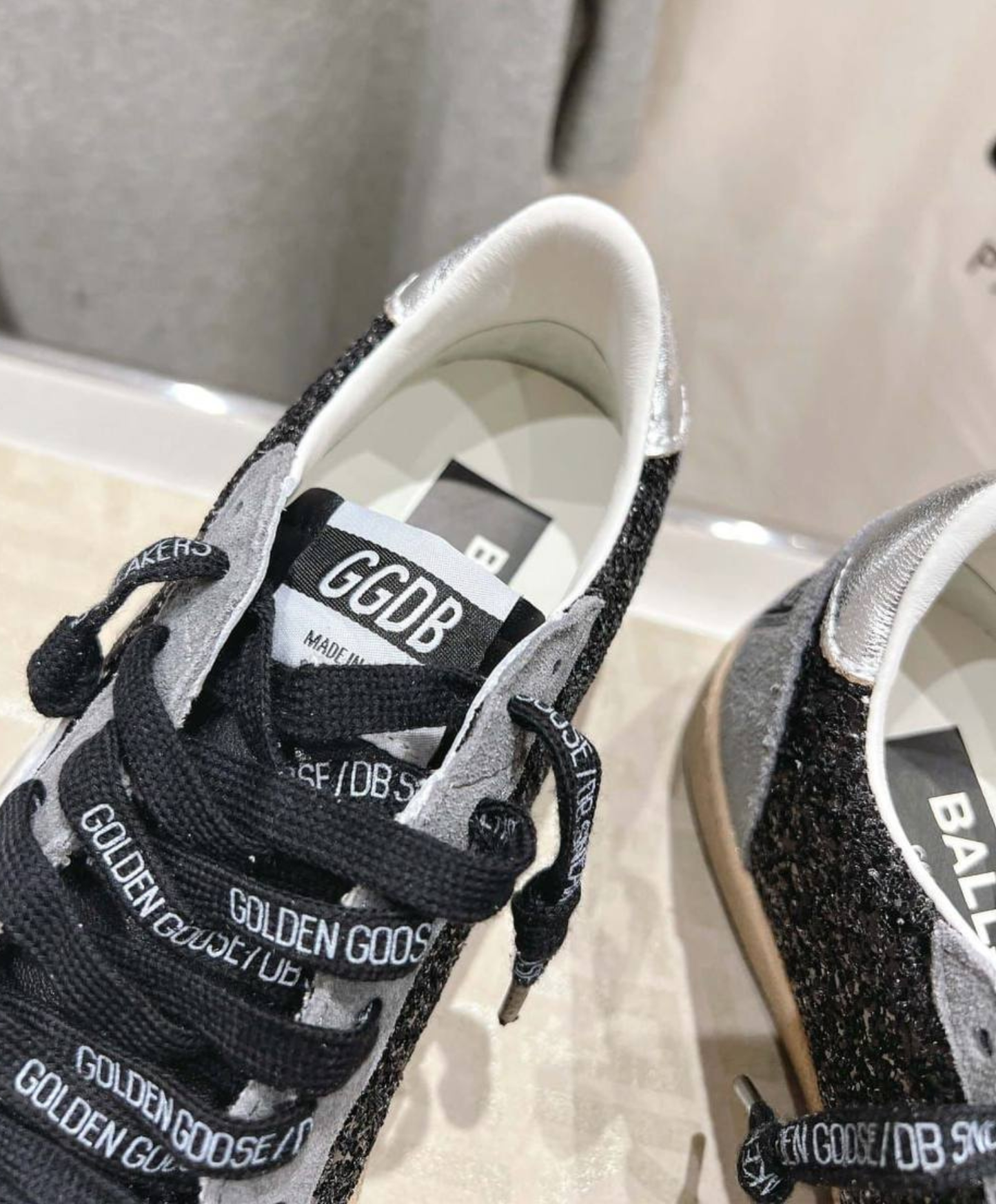 Golden Goose Ball Star Midnight Glitter
