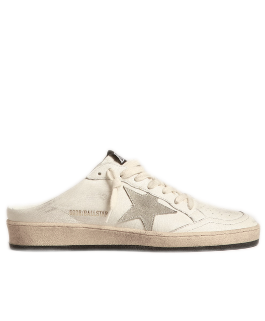 Golden Goose Super-Star Mule Silver