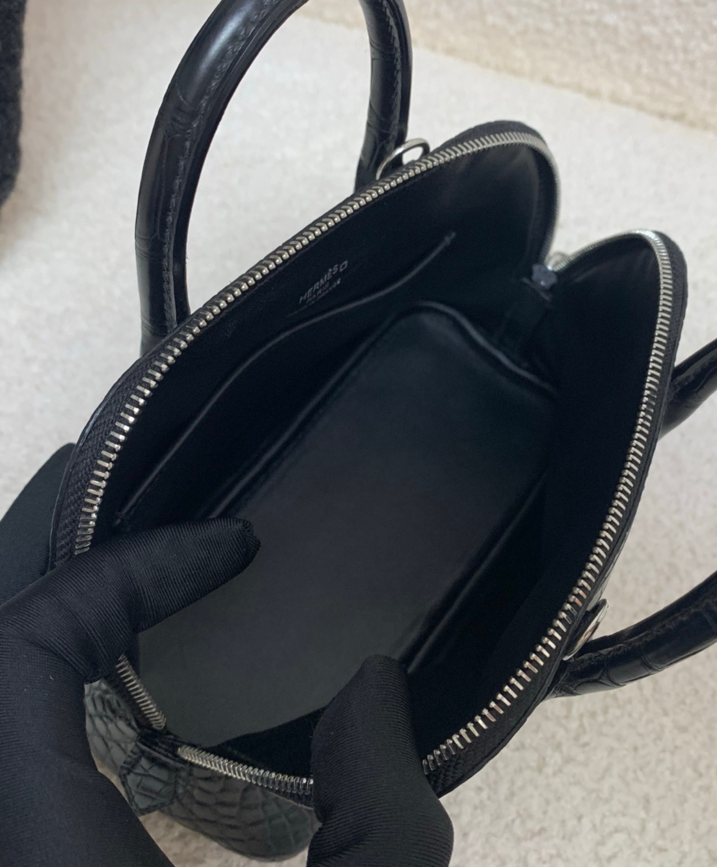 Bolide 1923 Mini Bag Crocodile