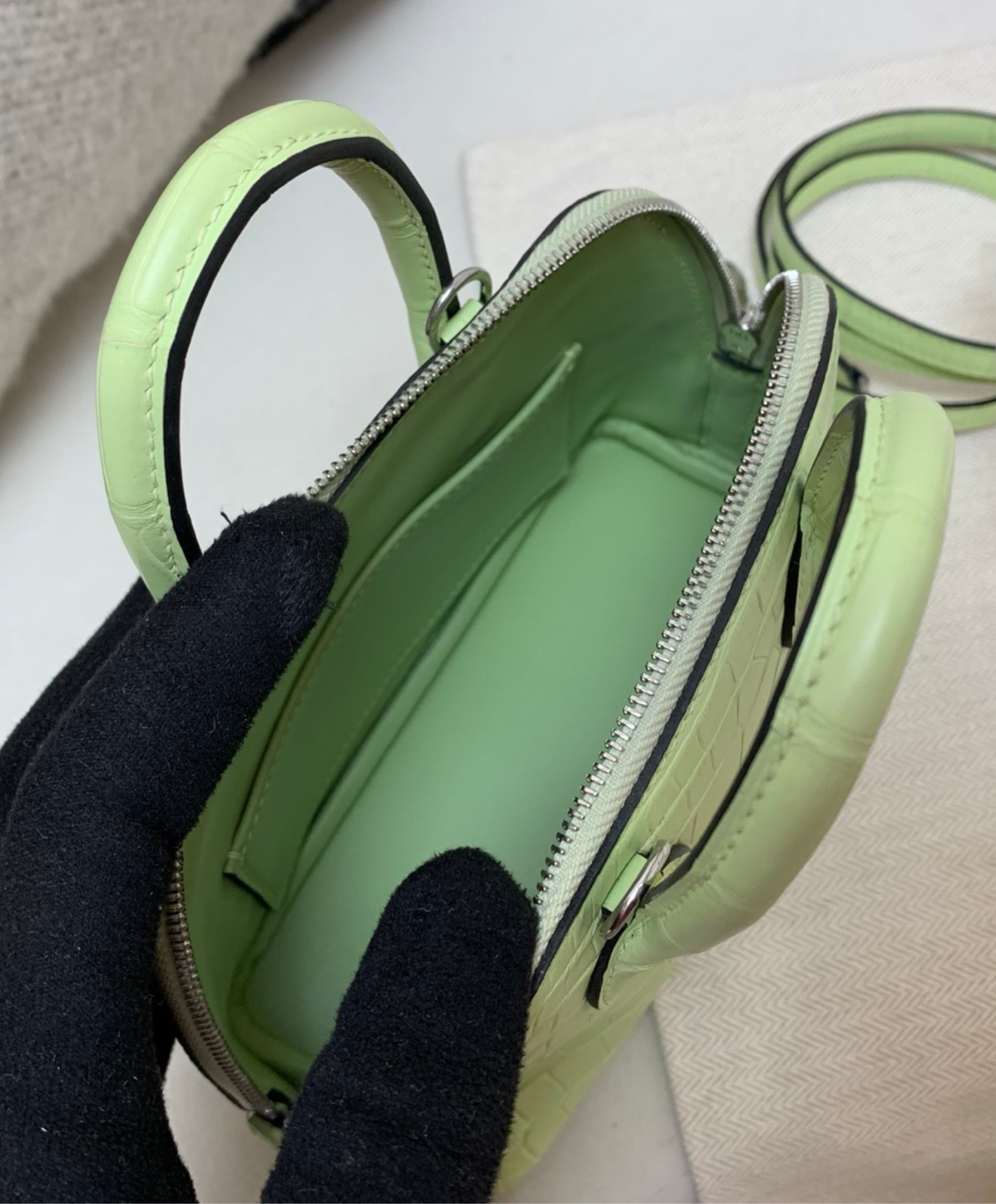 Bolide 1923 Mini Bag Crocodile