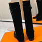 Knee-high Boot Suede