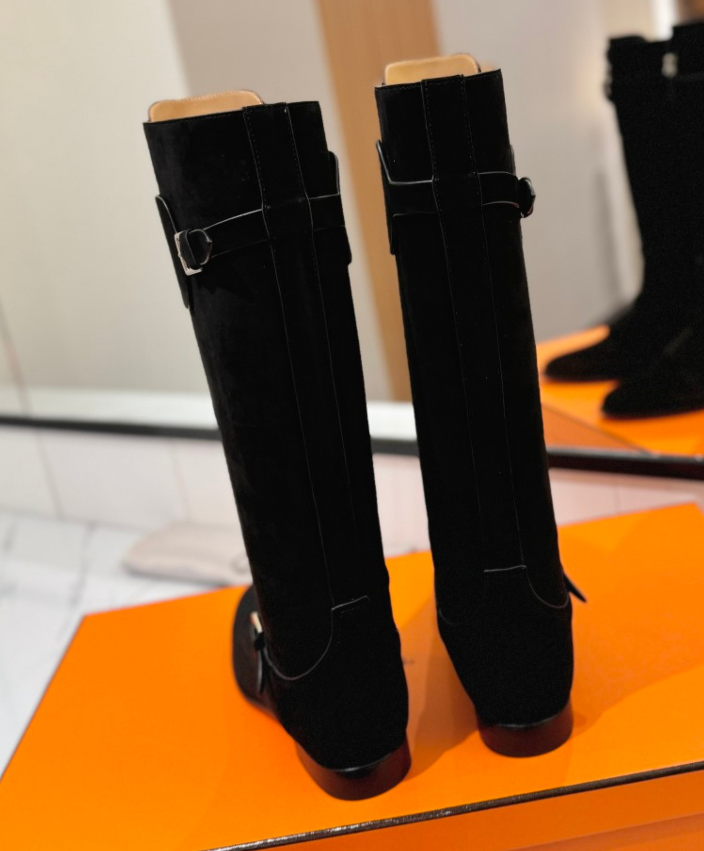 Knee-high Boot Suede