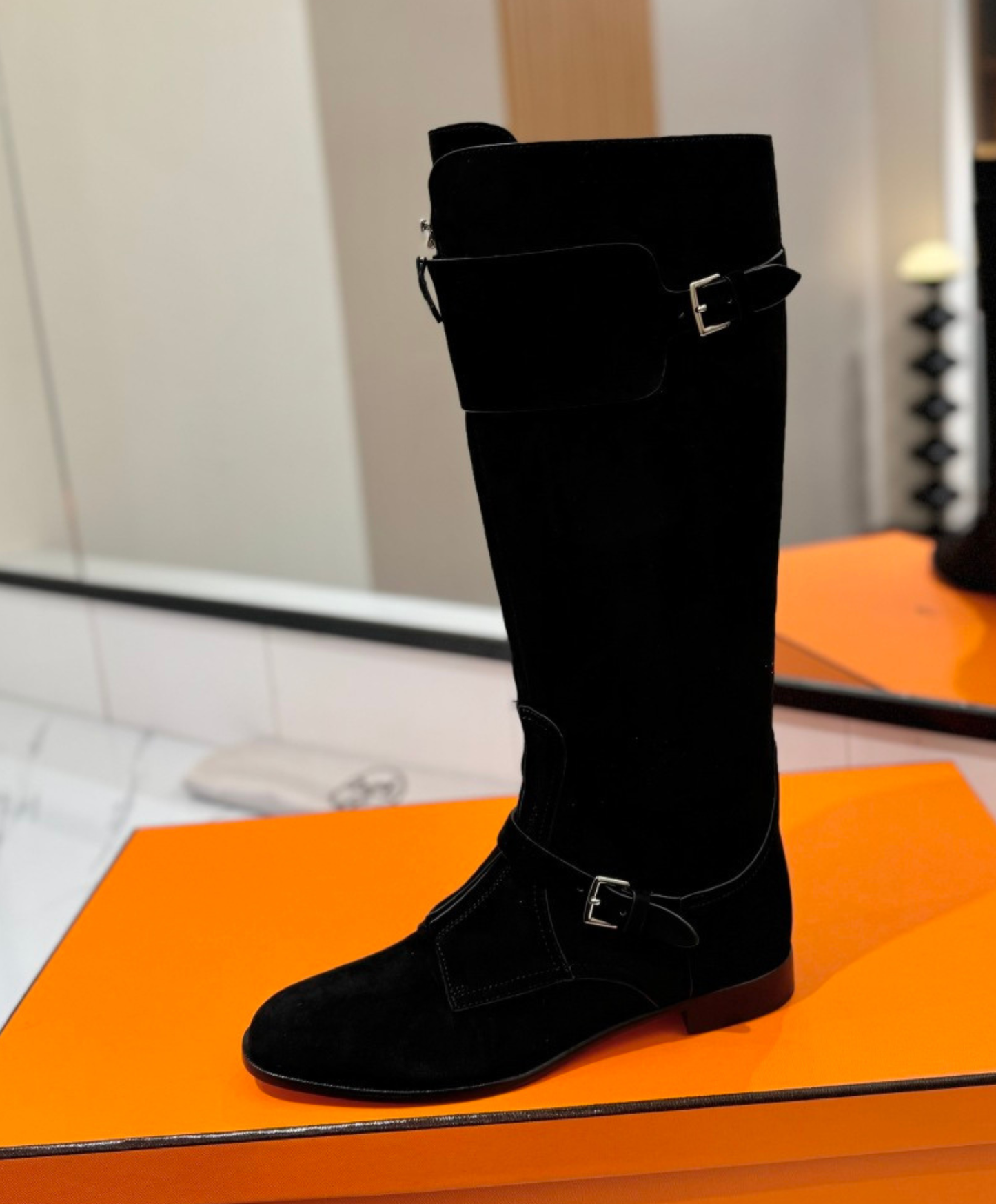 Knee-high Boot Suede