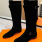 Knee-high Boot Suede