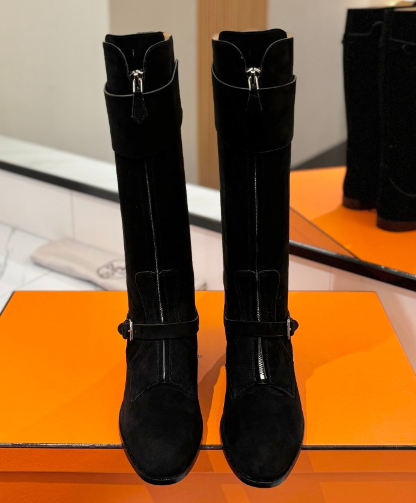 Knee-high Boot Suede