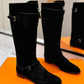 Knee-high Boot Suede