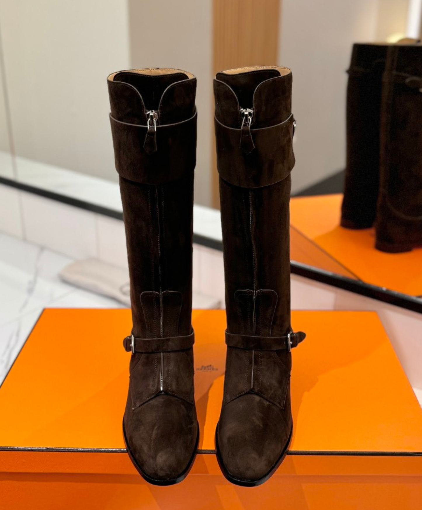 Knee-high Boot Suede