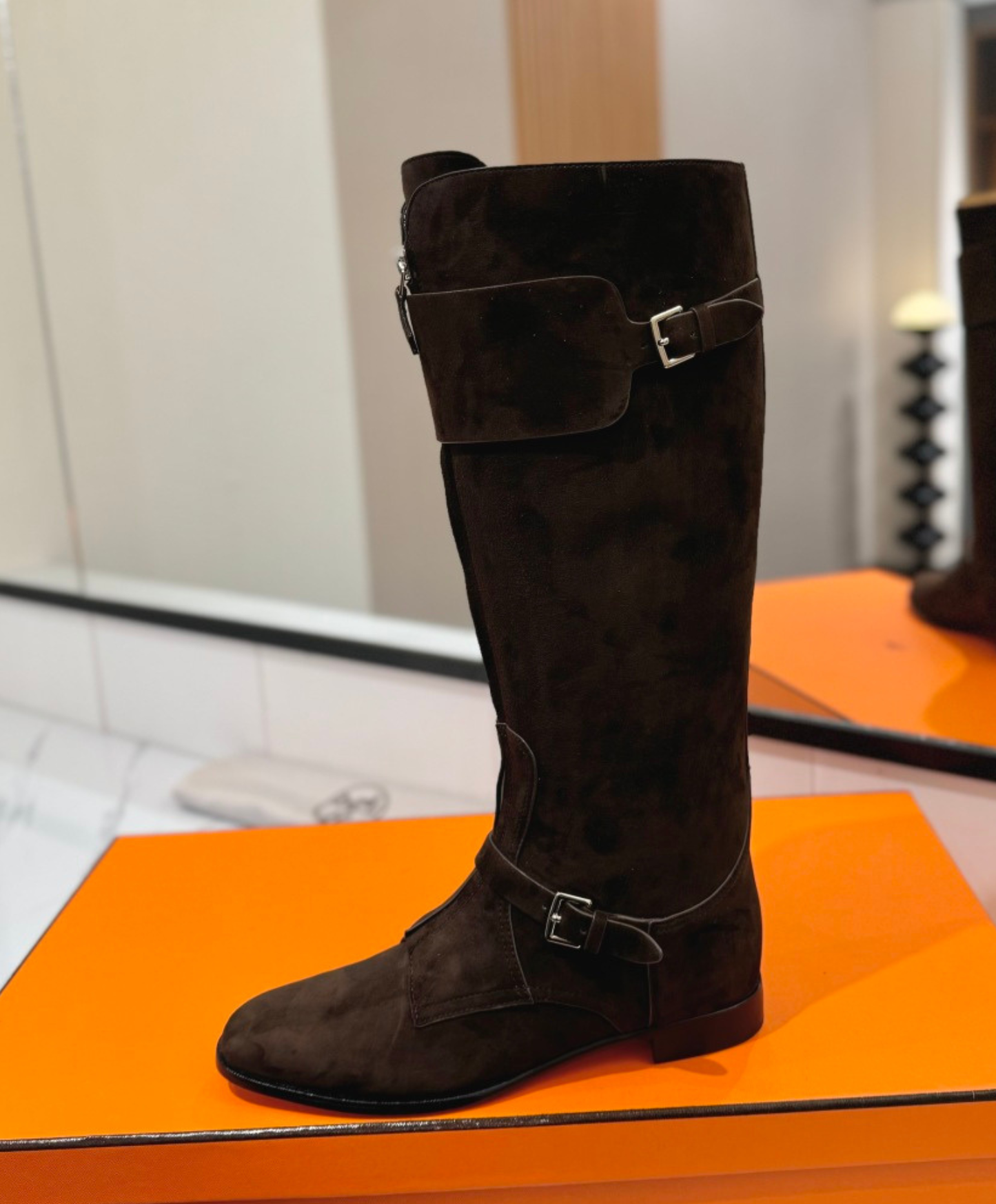 Knee-high Boot Suede