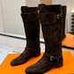 Knee-high Boot Suede