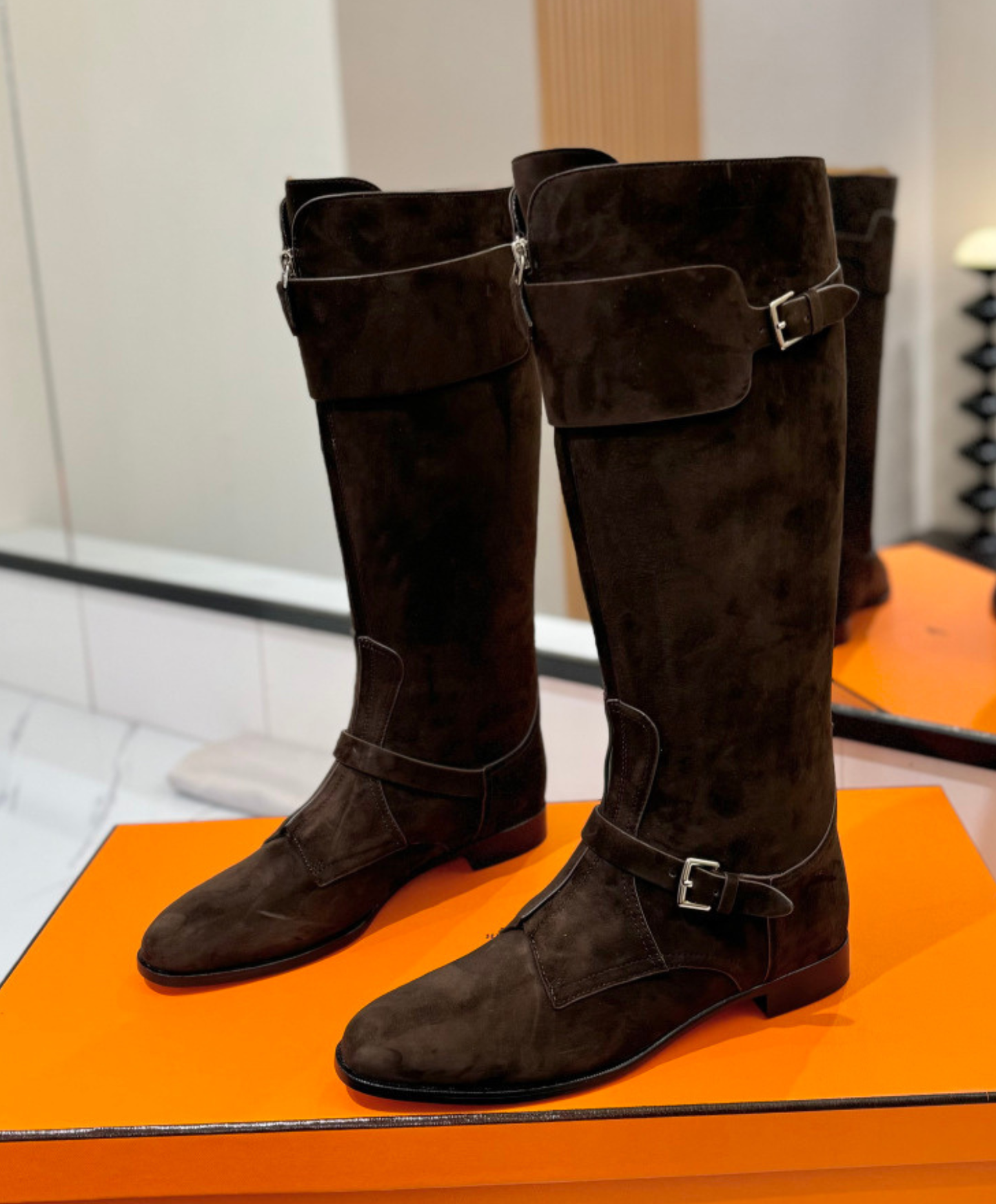 Knee-high Boot Suede