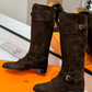 Knee-high Boot Suede