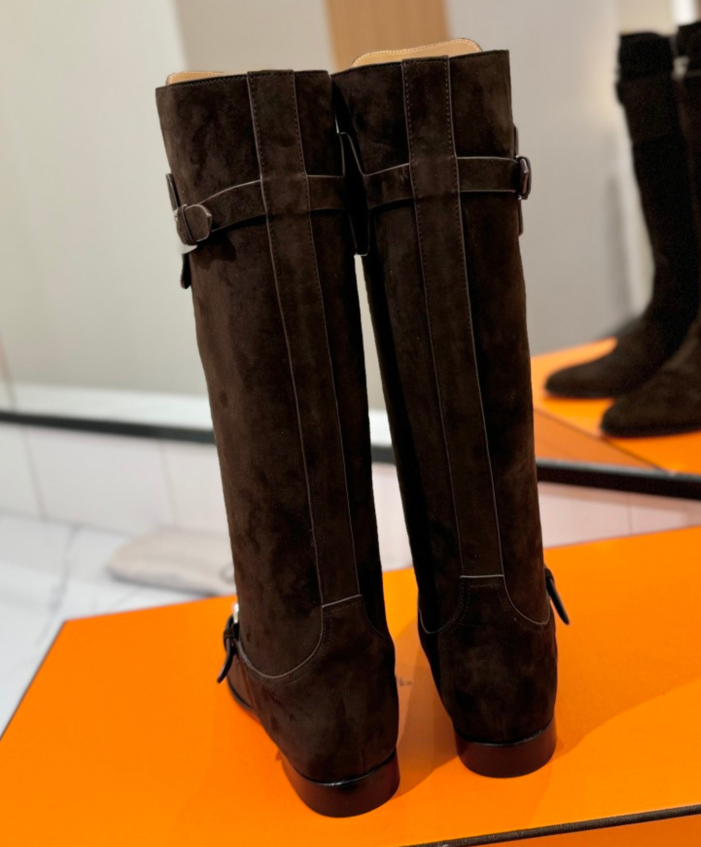 Knee-high Boot Suede