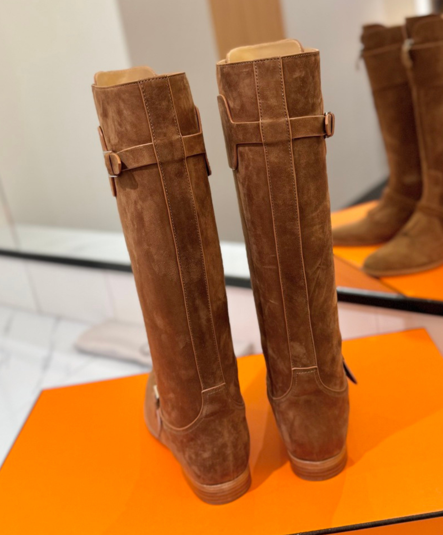 Knee-high Boot Suede