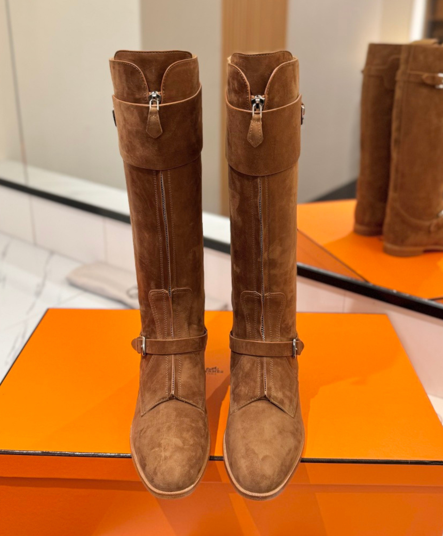 Knee-high Boot Suede