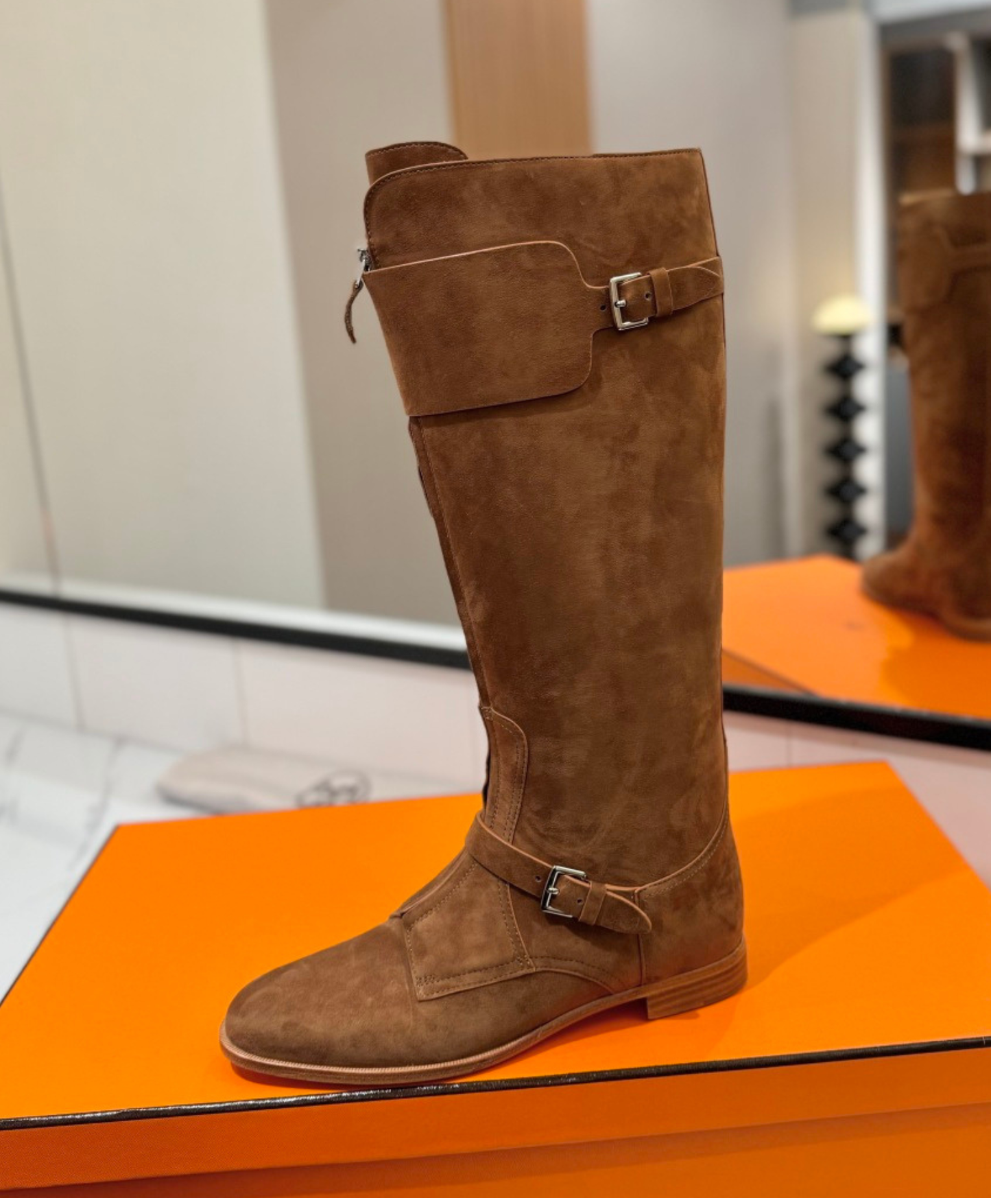 Knee-high Boot Suede