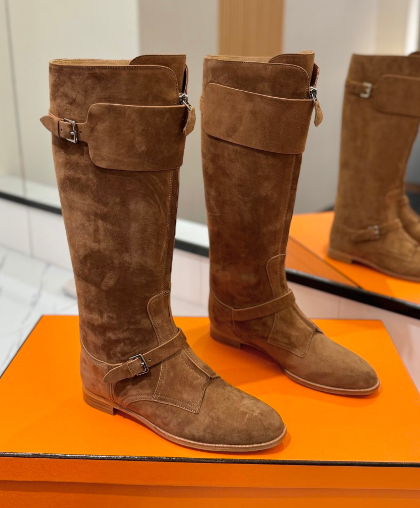 Knee-high Boot Suede