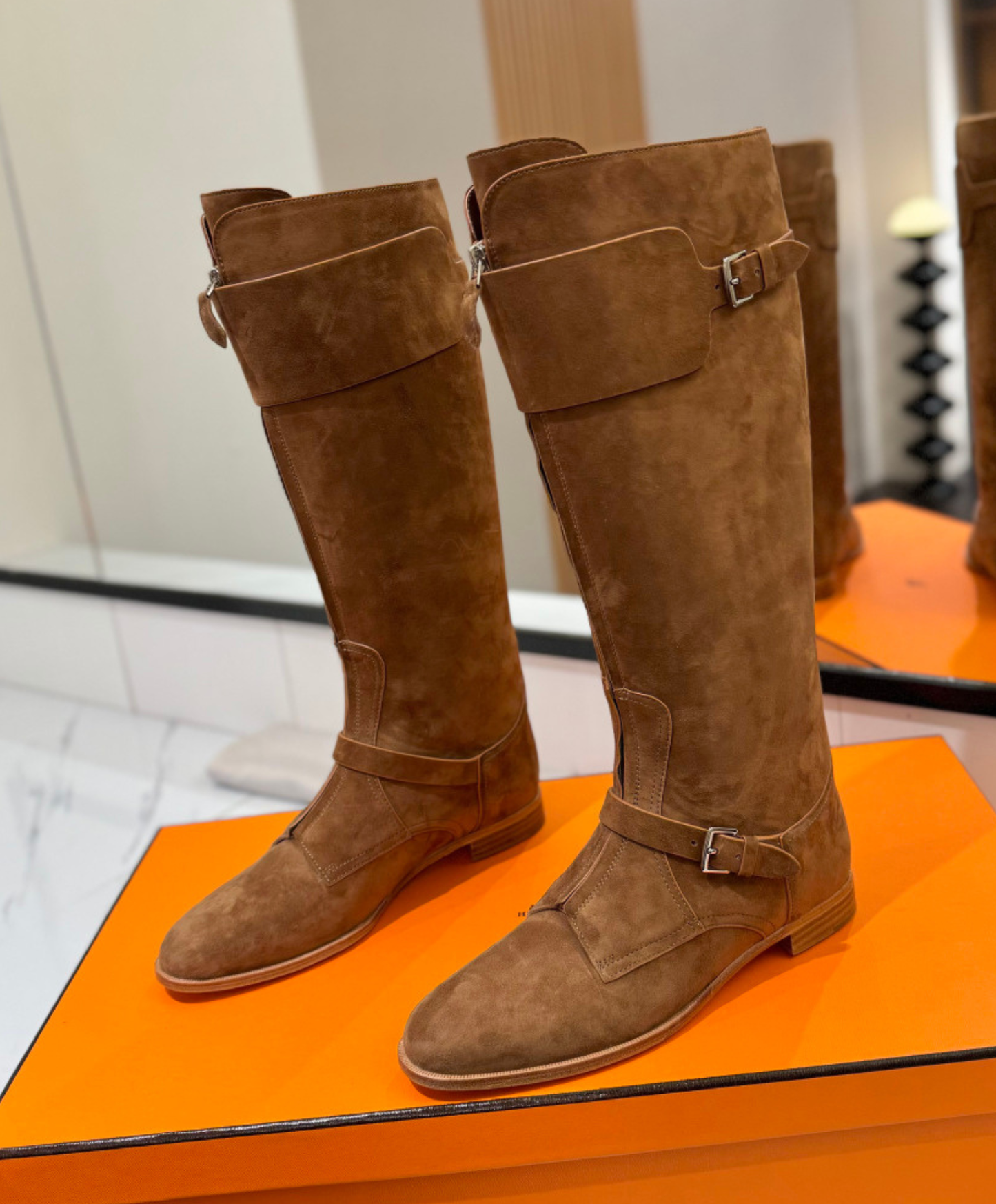 Knee-high Boot Suede