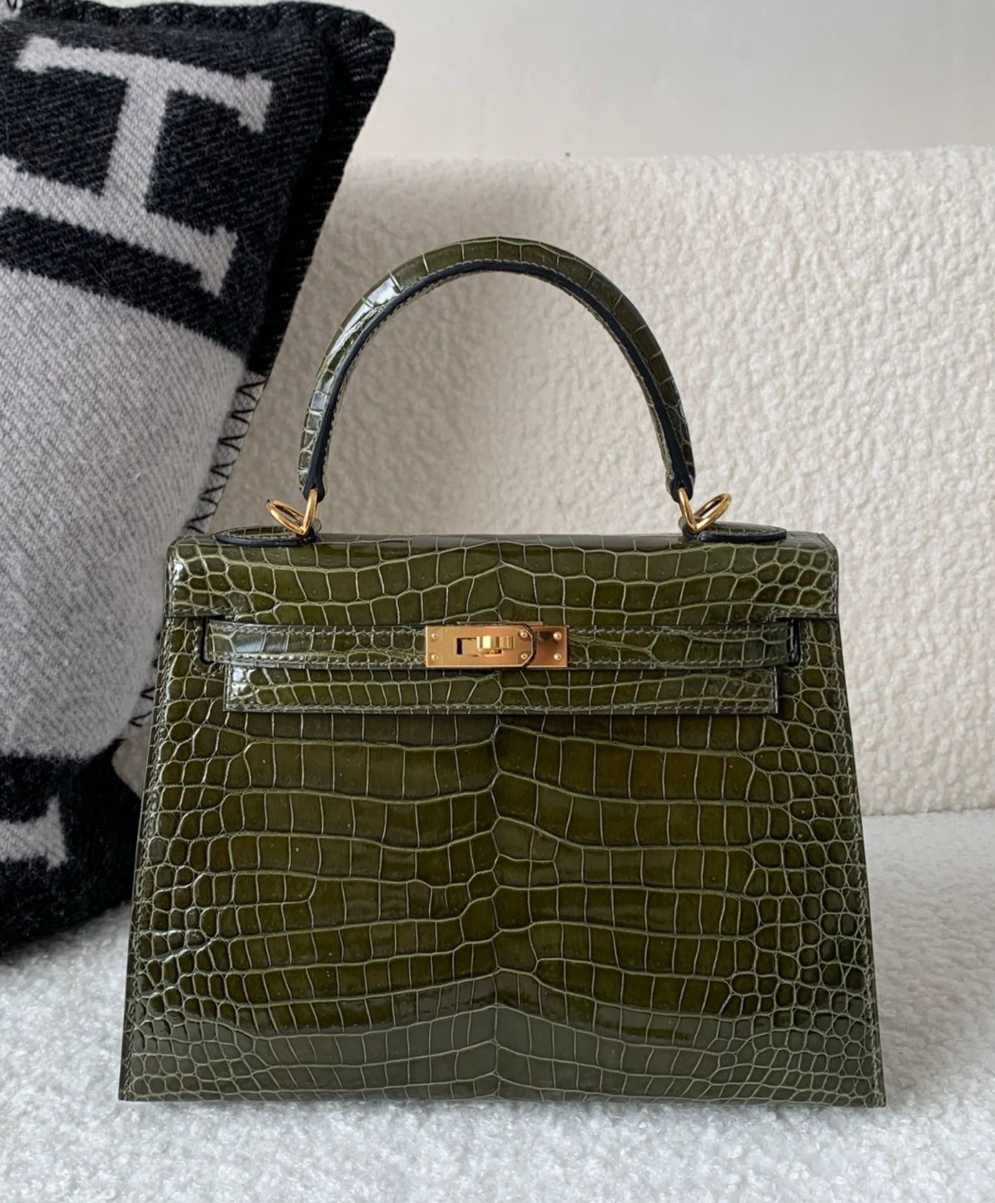 Kelly 25 Crocodile