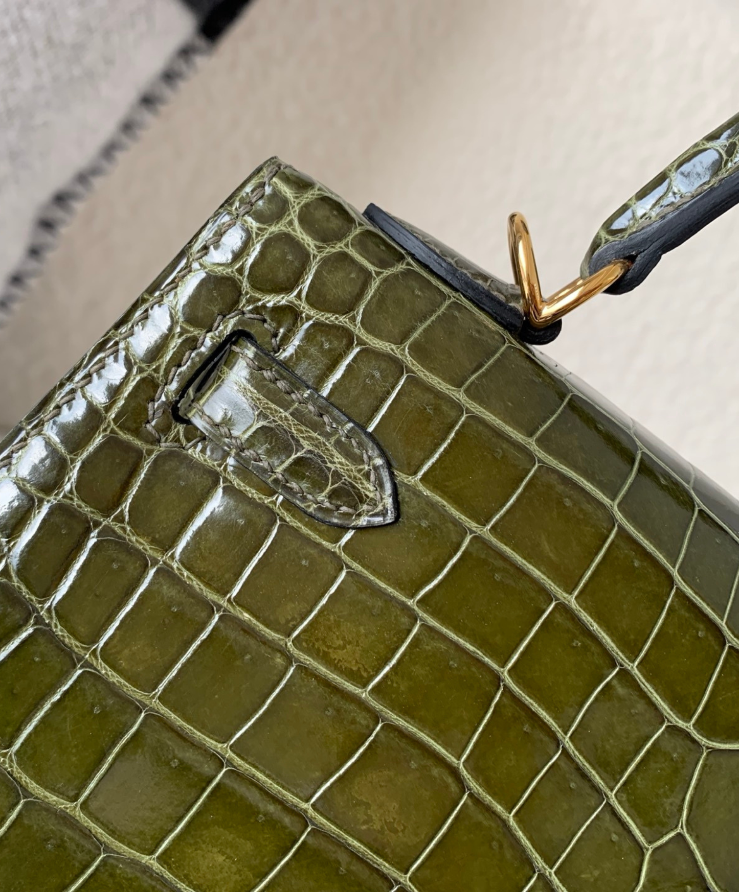 Kelly 25 Crocodile