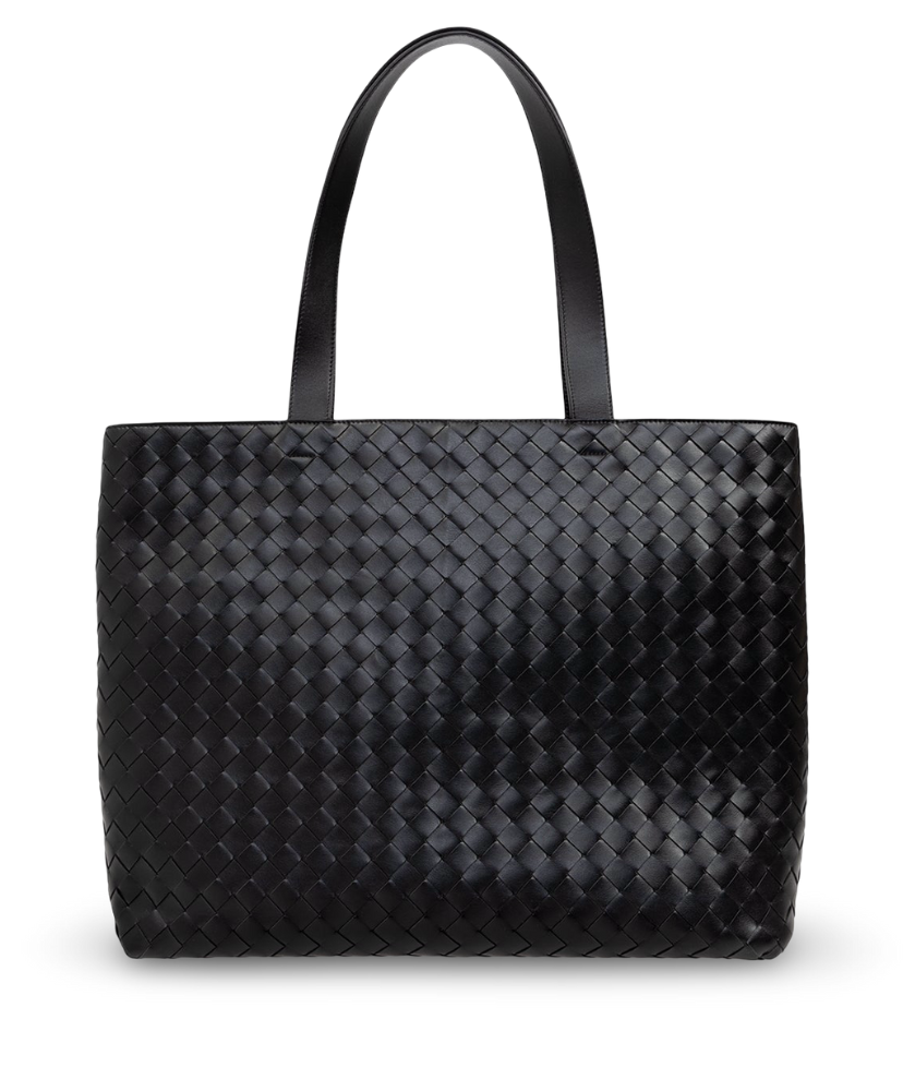 Large Intrecciato Zipped Tote