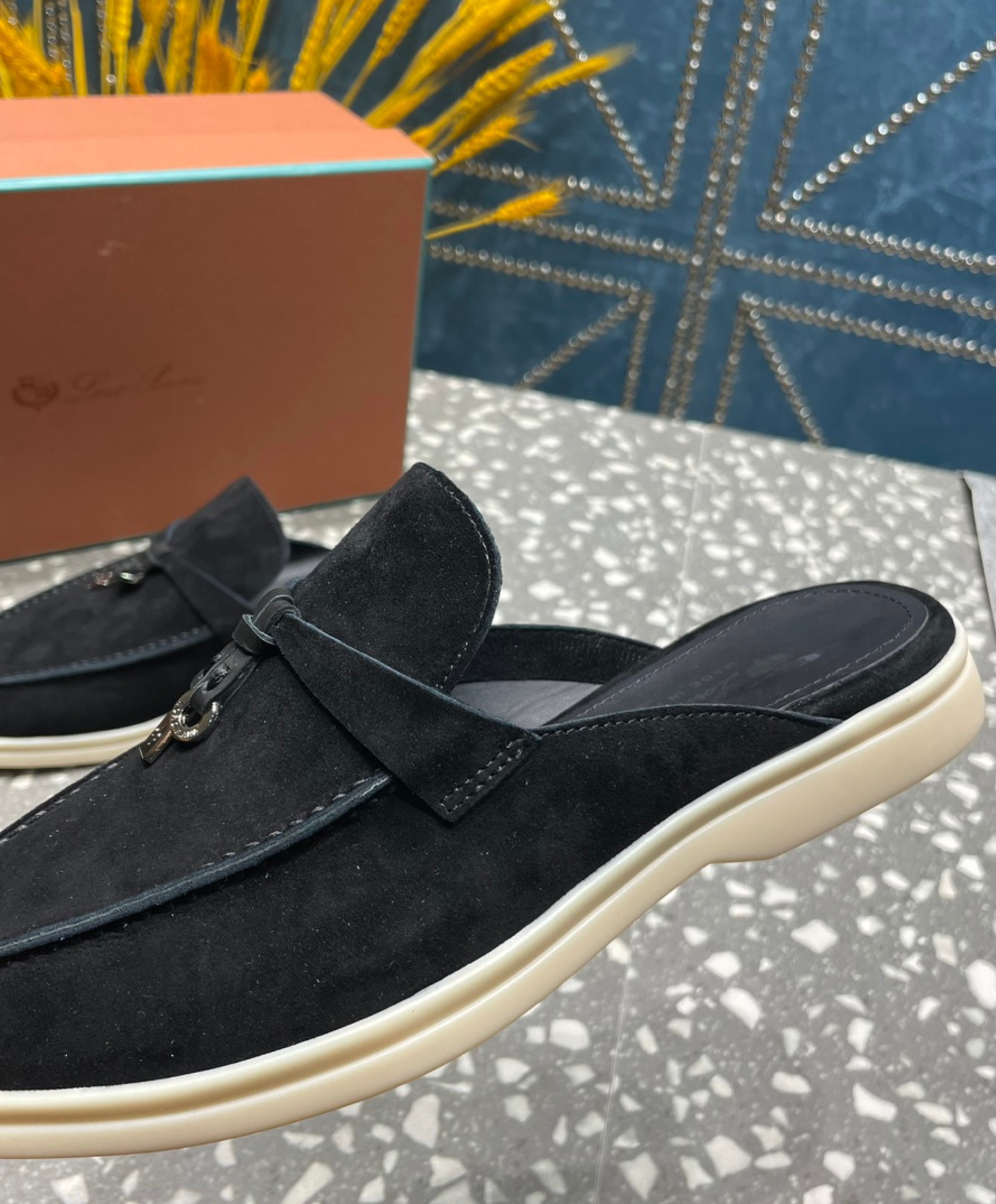 Babouche Charms Walk Mules
