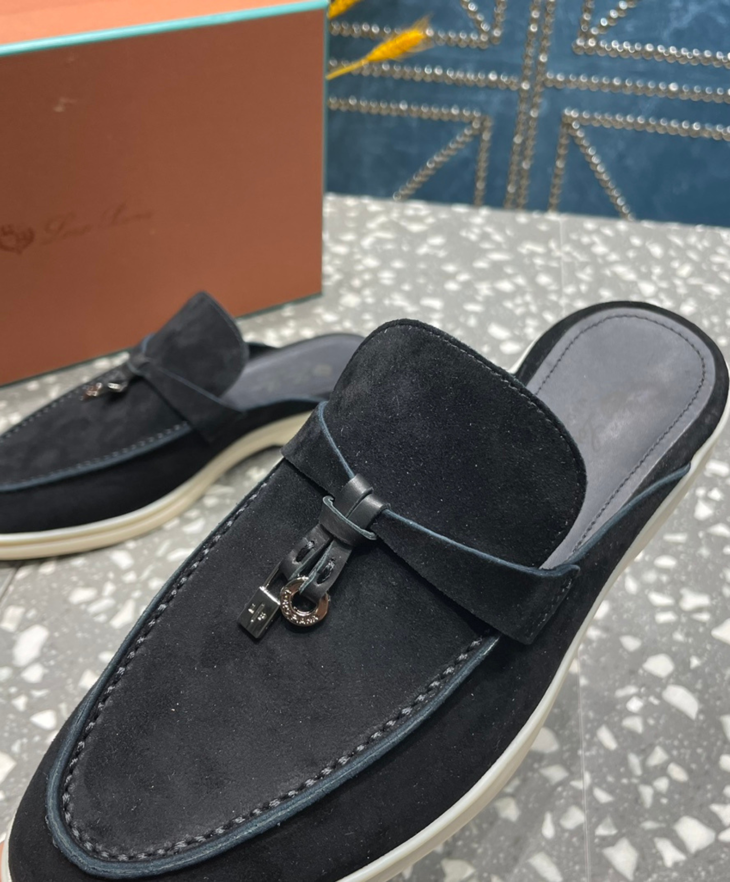 Babouche Charms Walk Mules