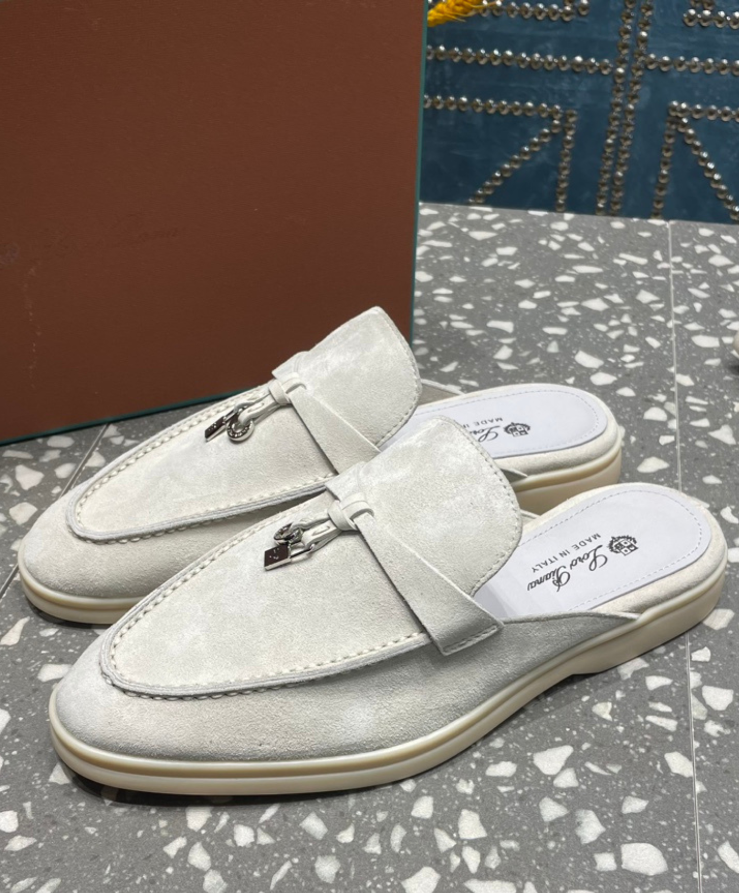 Babouche Charms Walk Mules