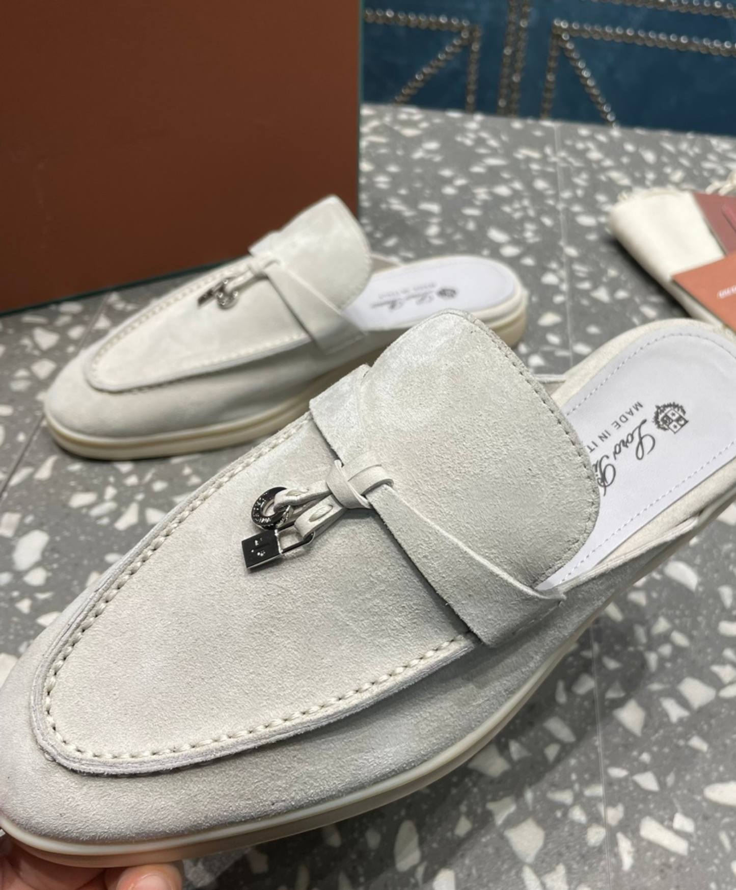 Babouche Charms Walk Mules