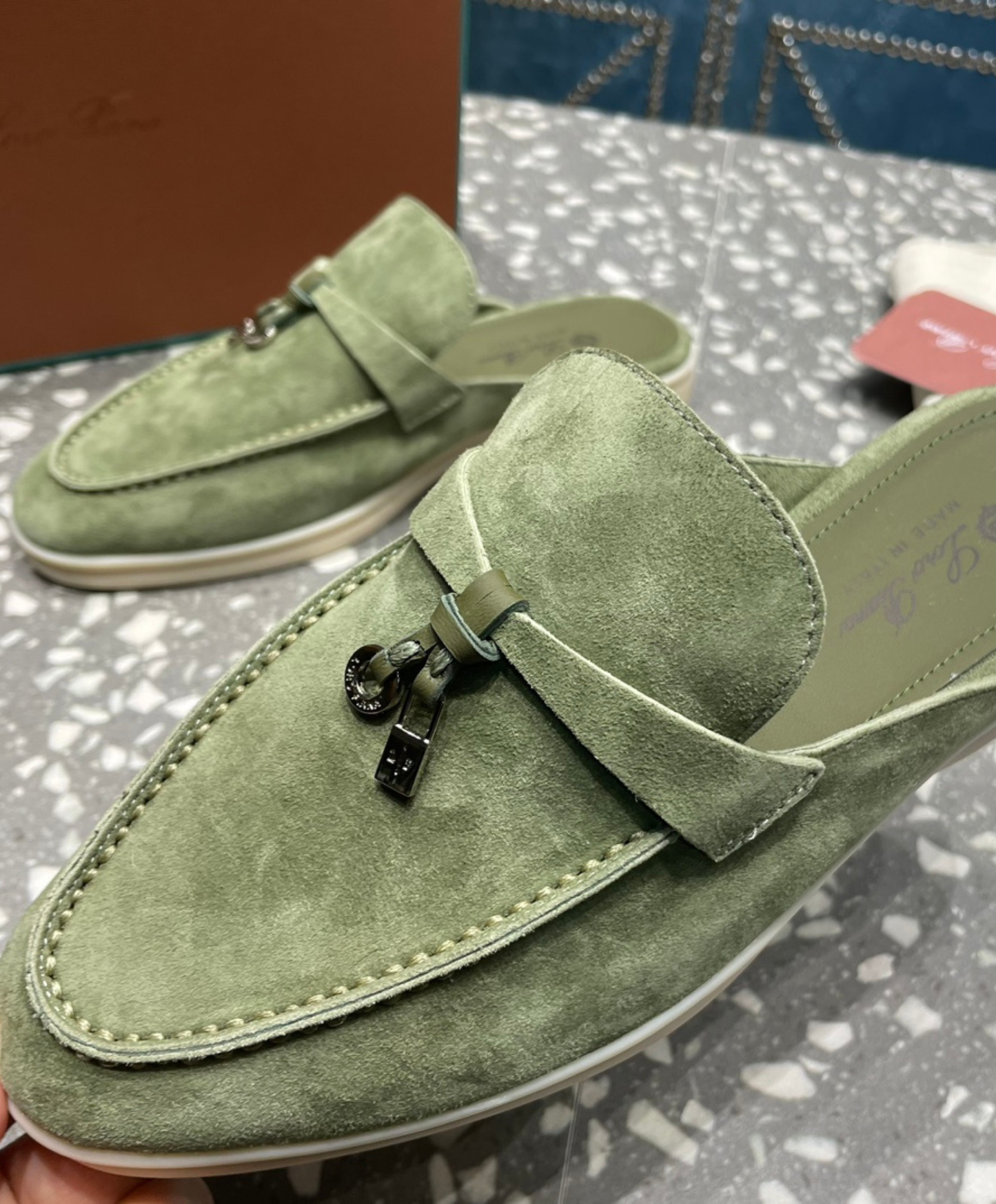 Babouche Charms Walk Mules