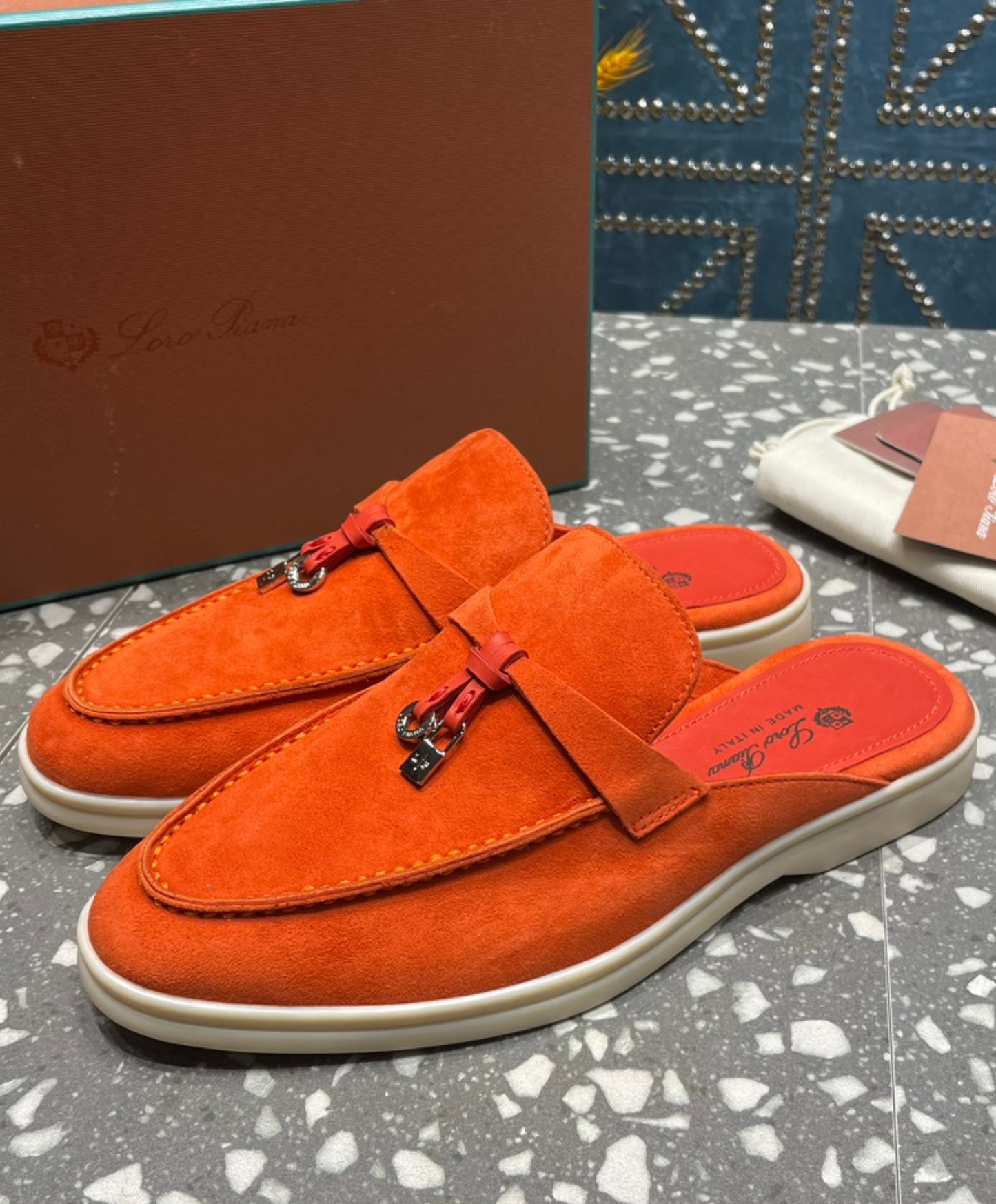 Babouche Charms Walk Mules