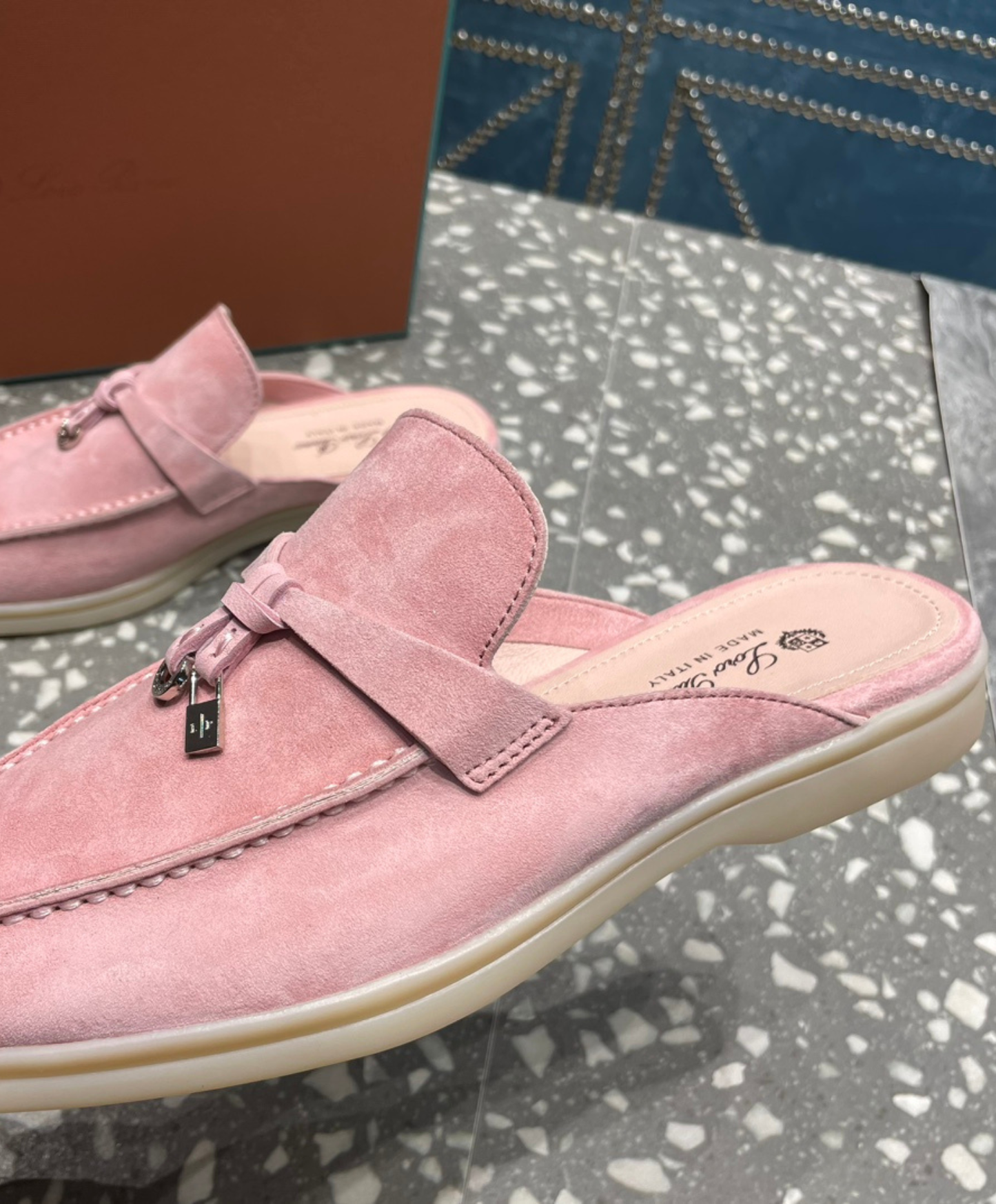 Babouche Charms Walk Mules