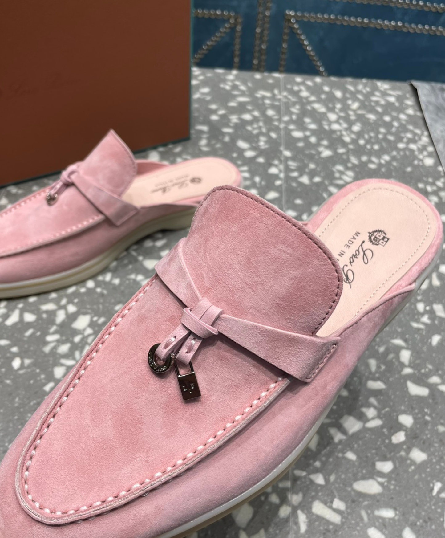 Babouche Charms Walk Mules