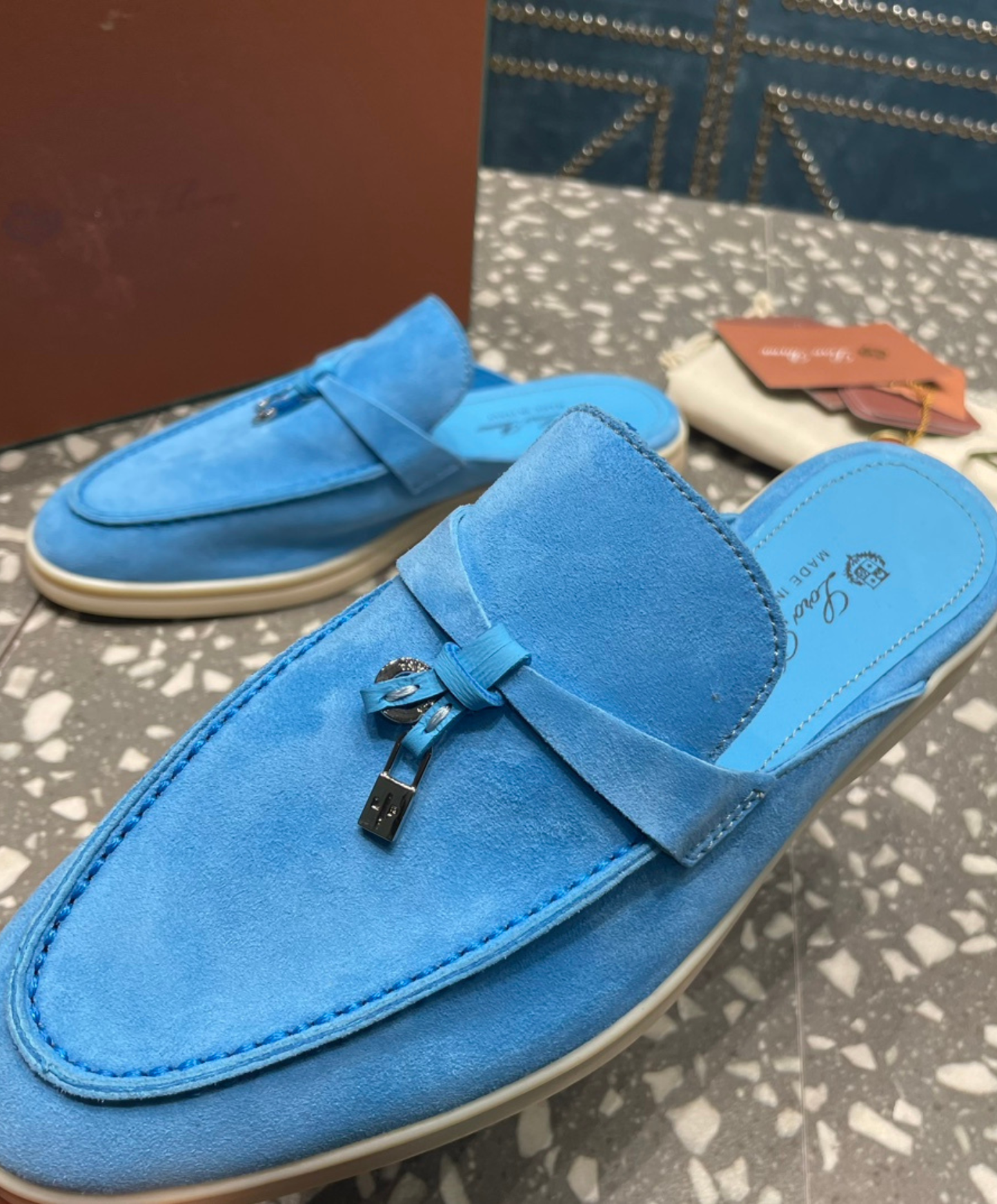 Babouche Charms Walk Mules
