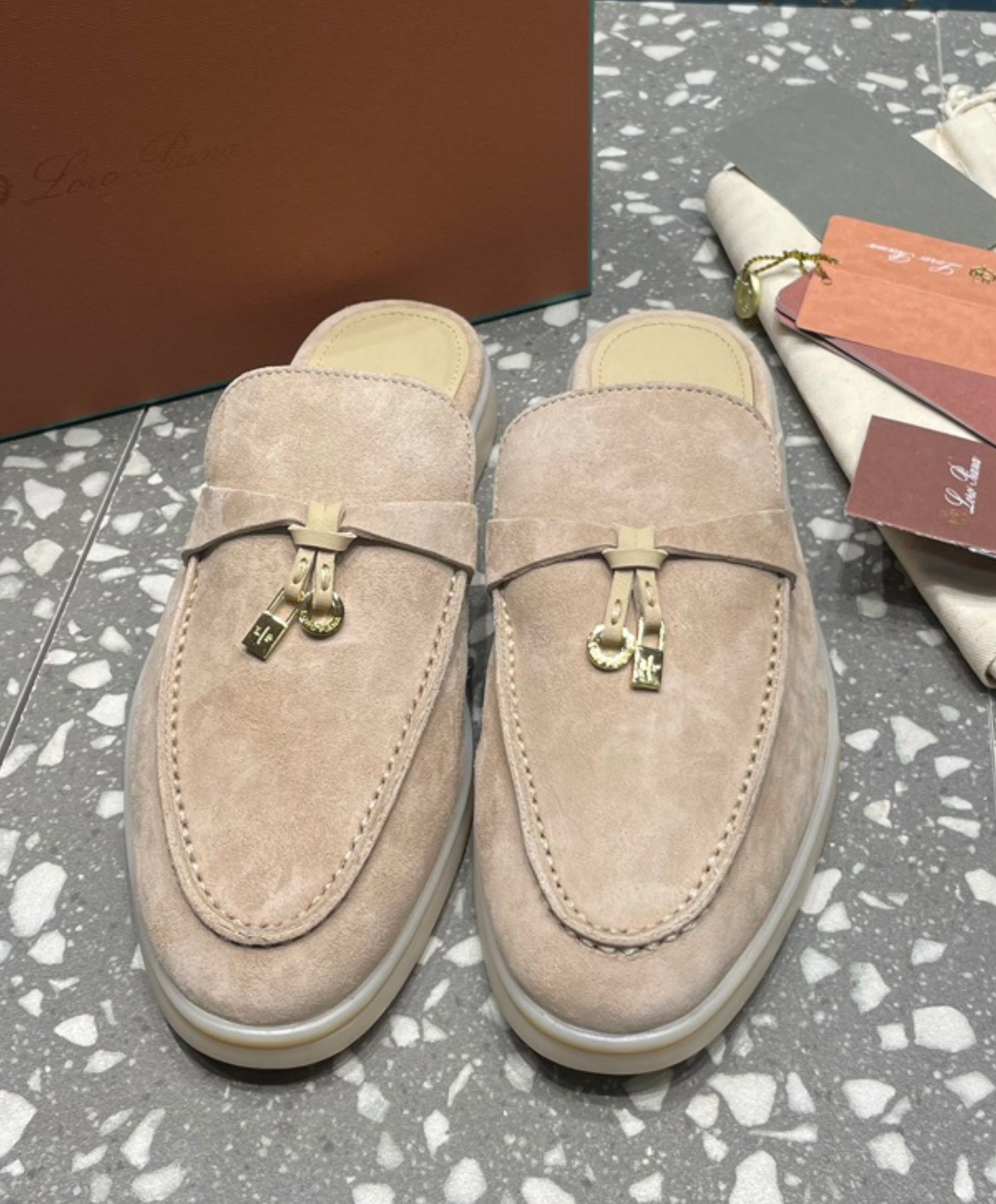 Babouche Charms Walk Mules