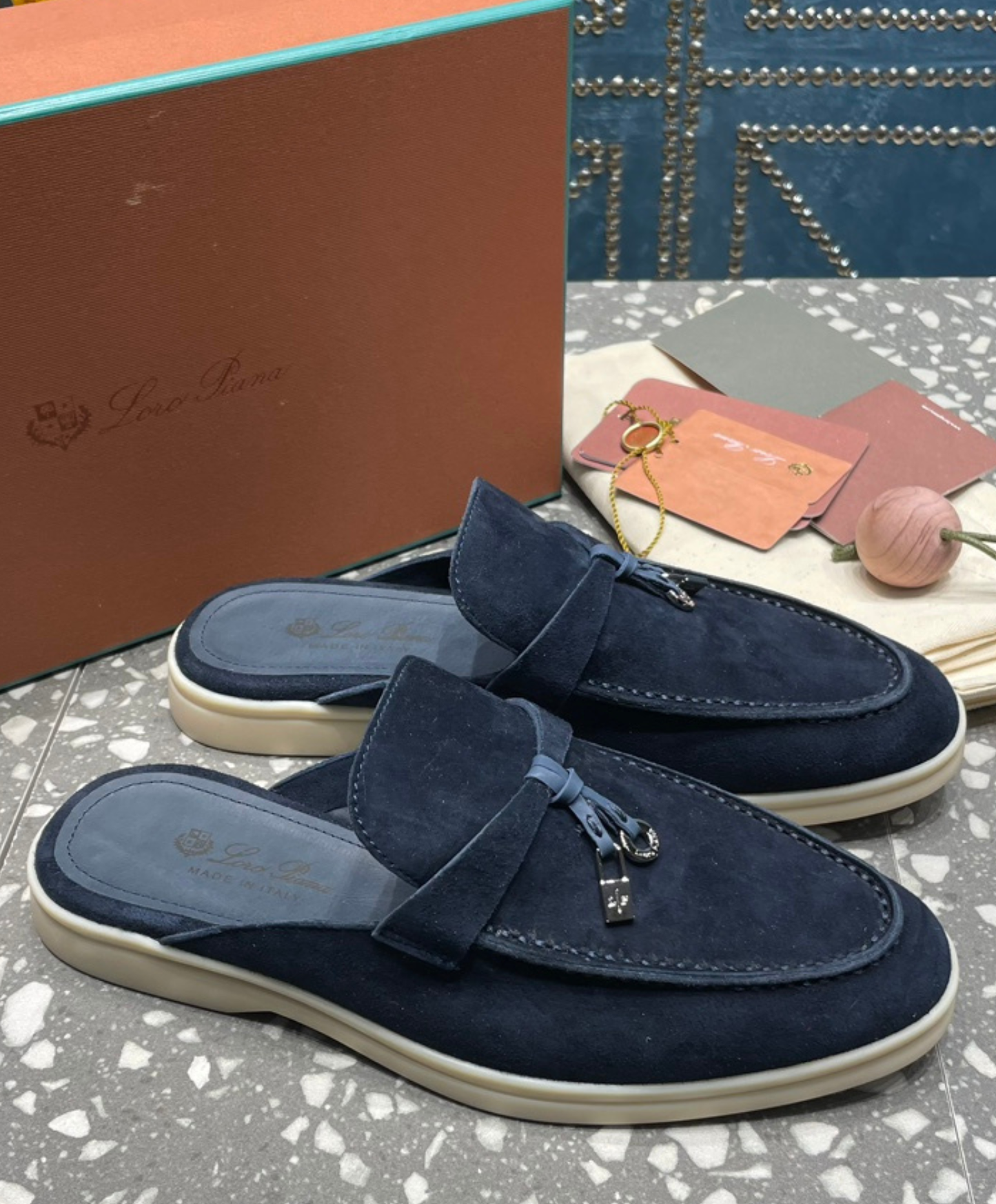 Babouche Charms Walk Mules
