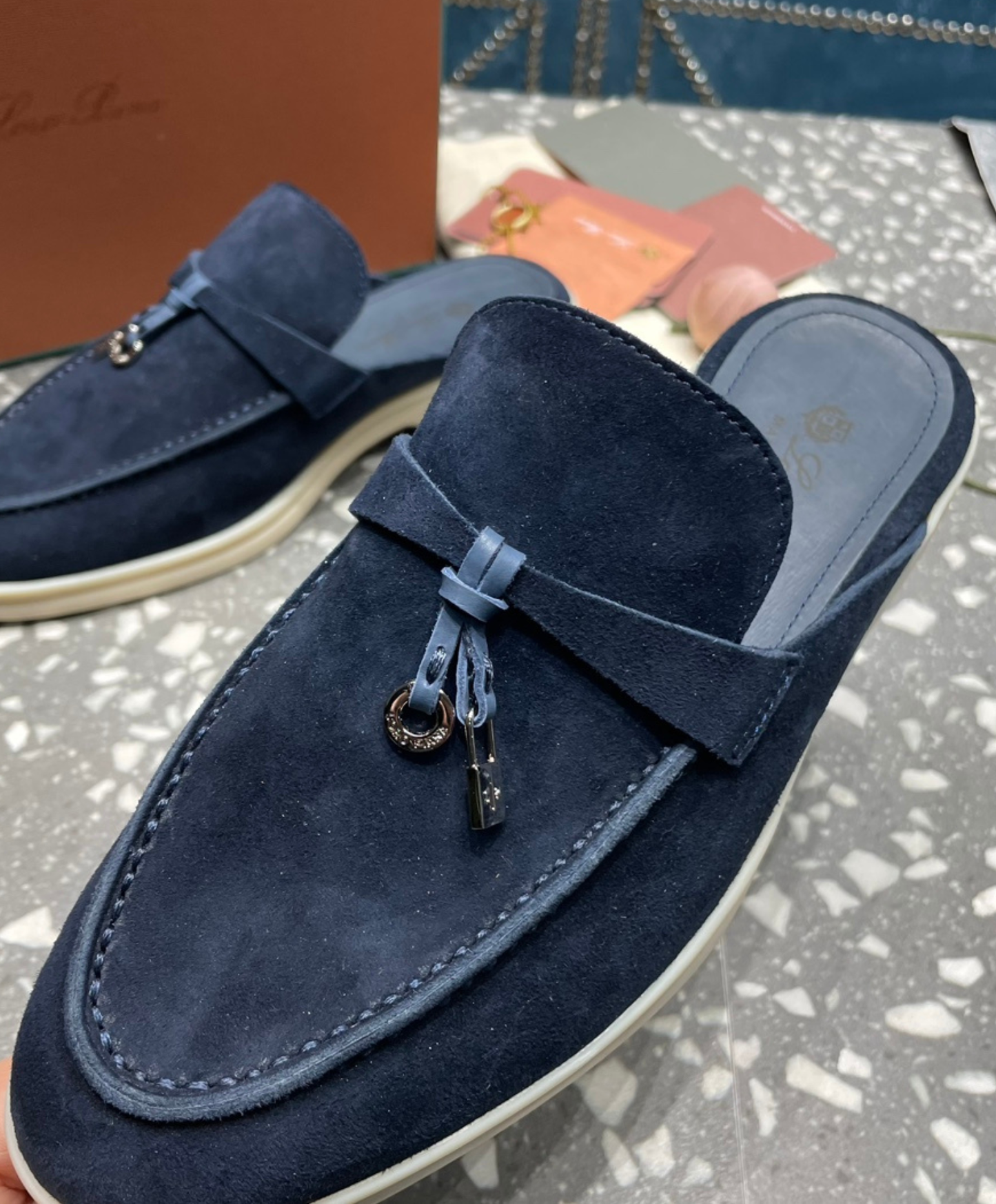 Babouche Charms Walk Mules