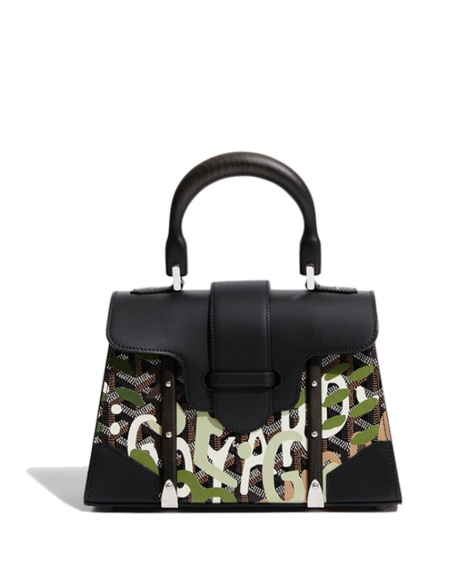 Saigon Structure Mini Bag Lettres Camouflage