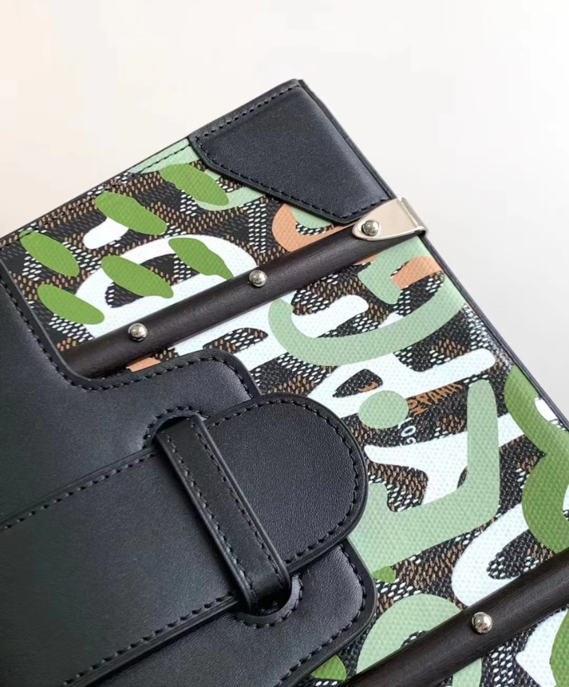 Saigon Structure Mini Bag Lettres Camouflage