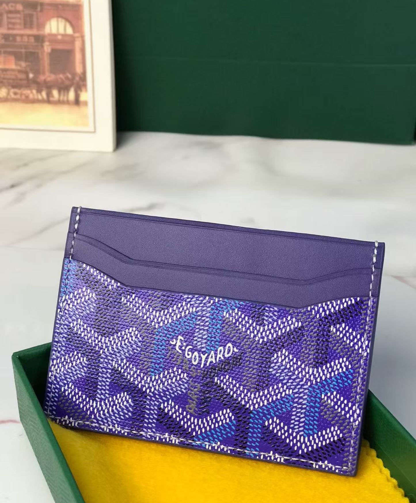 Saint-Sulpice Card Wallet Multicolored