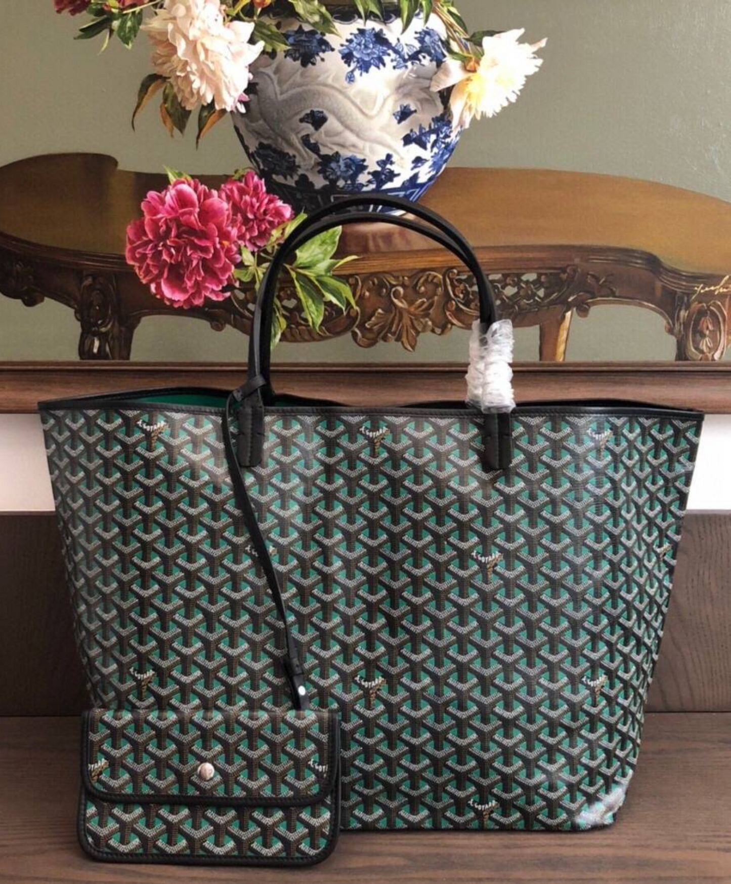 Saint Louis Opaline Claire Voie Bag