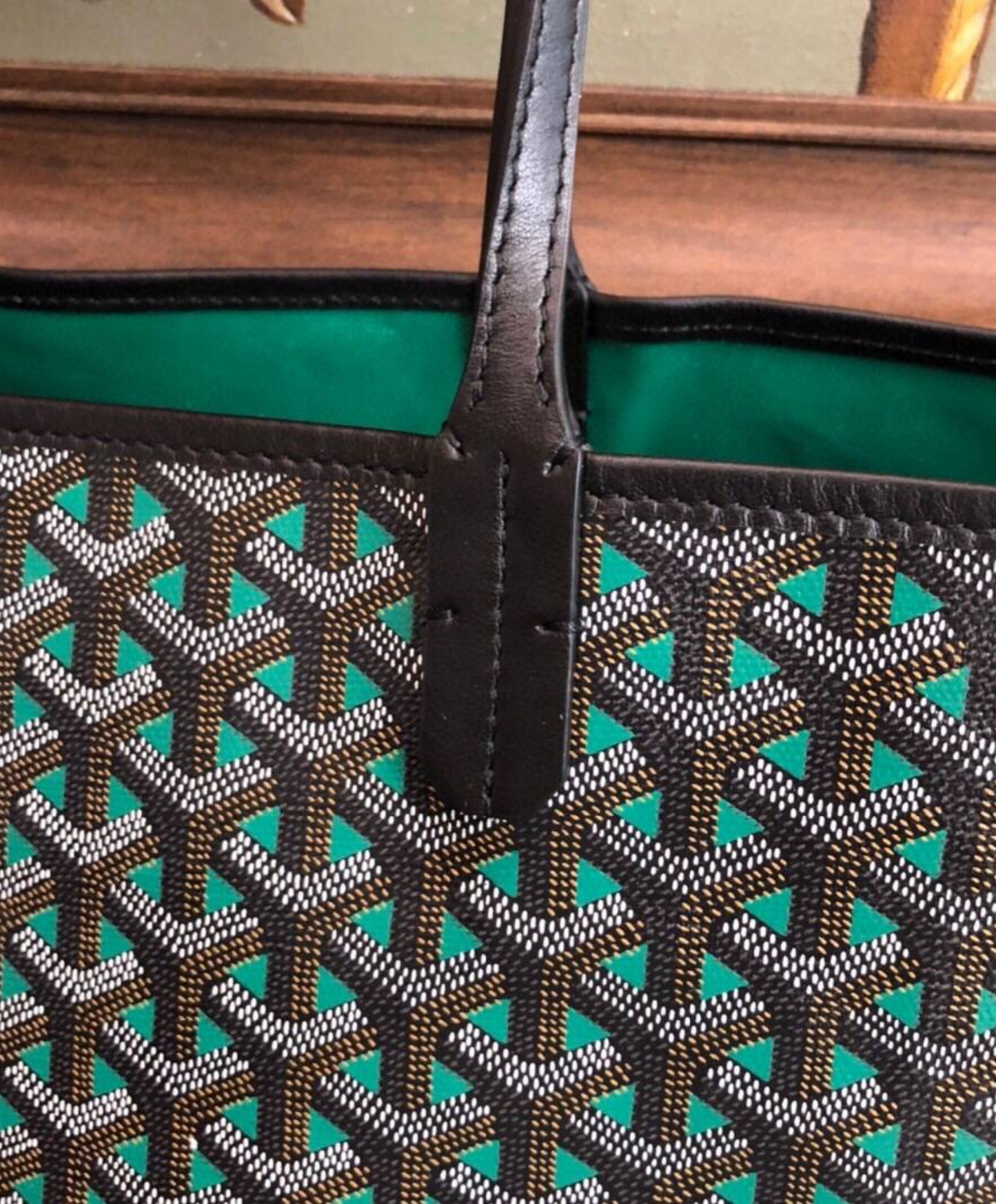 Saint Louis Opaline Claire Voie Bag