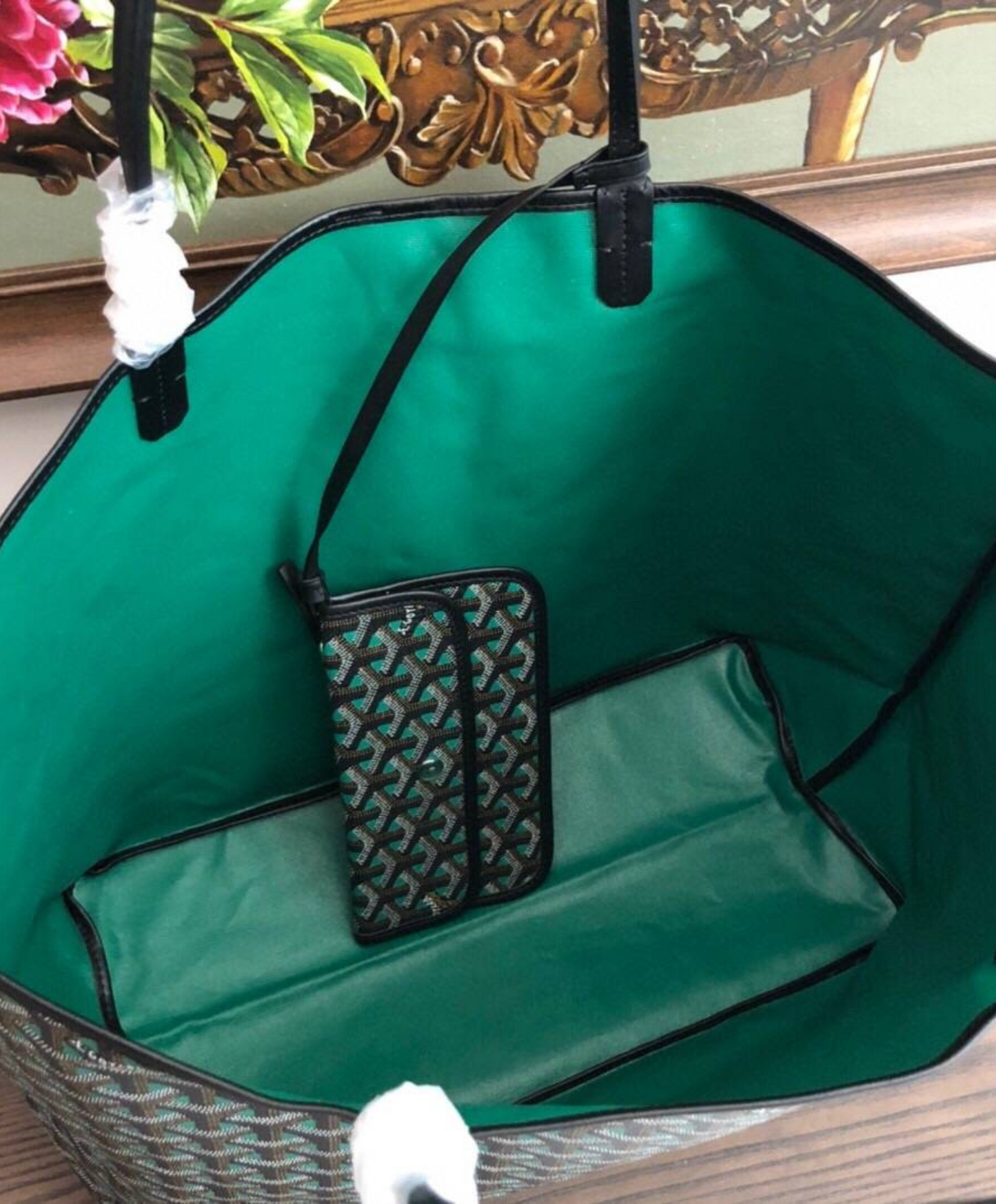 Saint Louis Opaline Claire Voie Bag