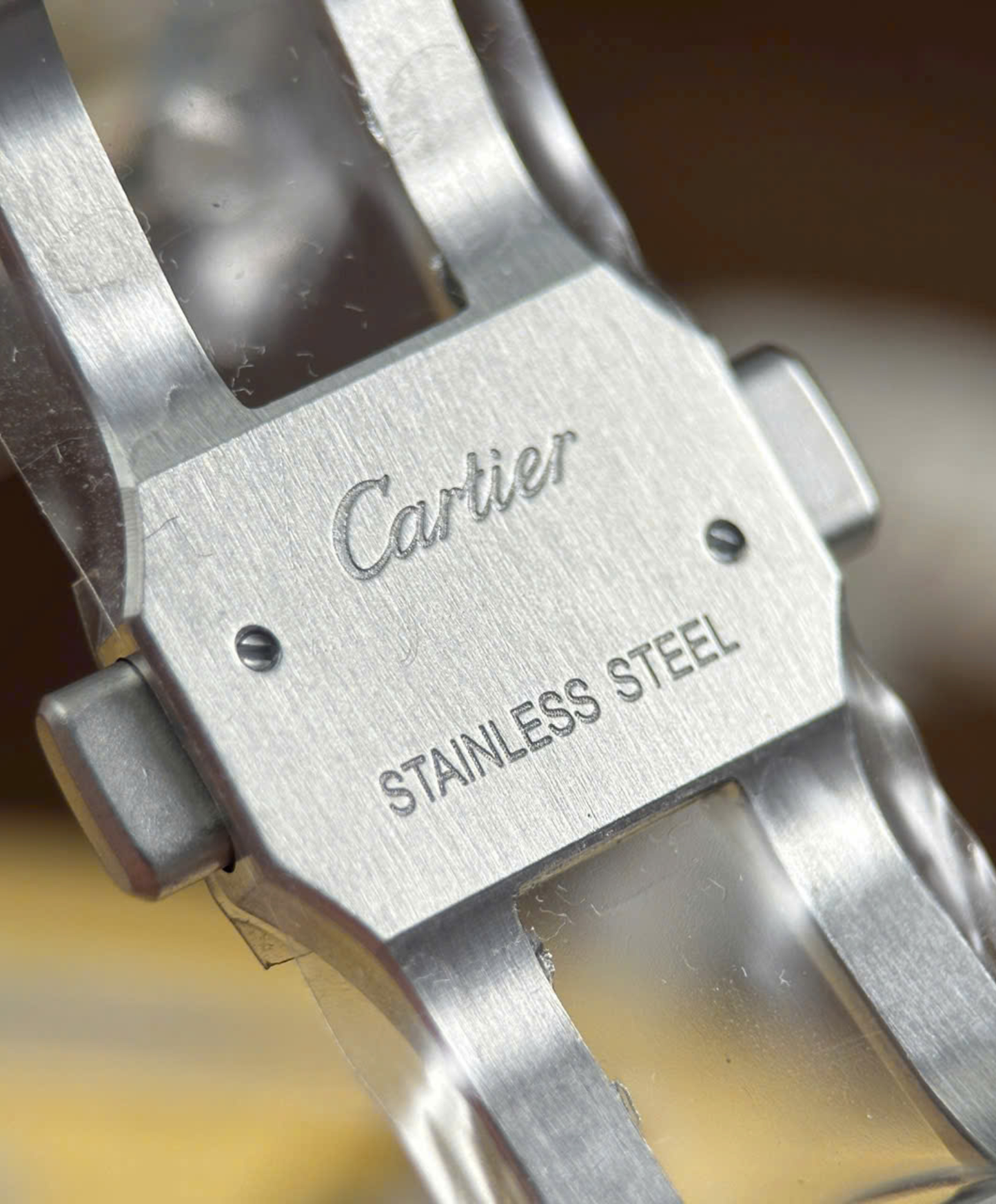 Santos De Cartier Skeleton Watch