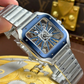 Santos De Cartier Skeleton Watch
