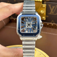 Santos De Cartier Skeleton Watch