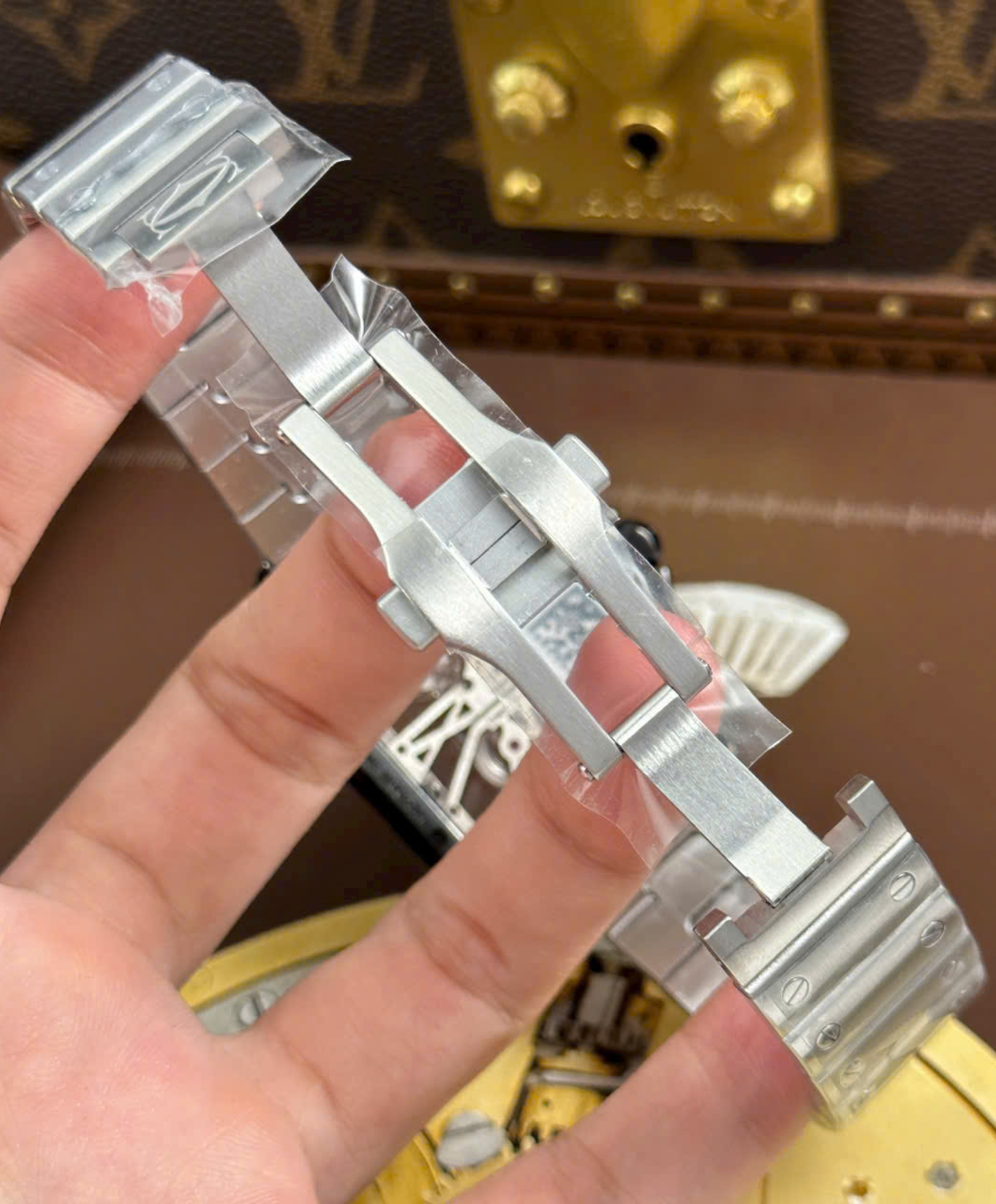 Santos De Cartier Skeleton Watch